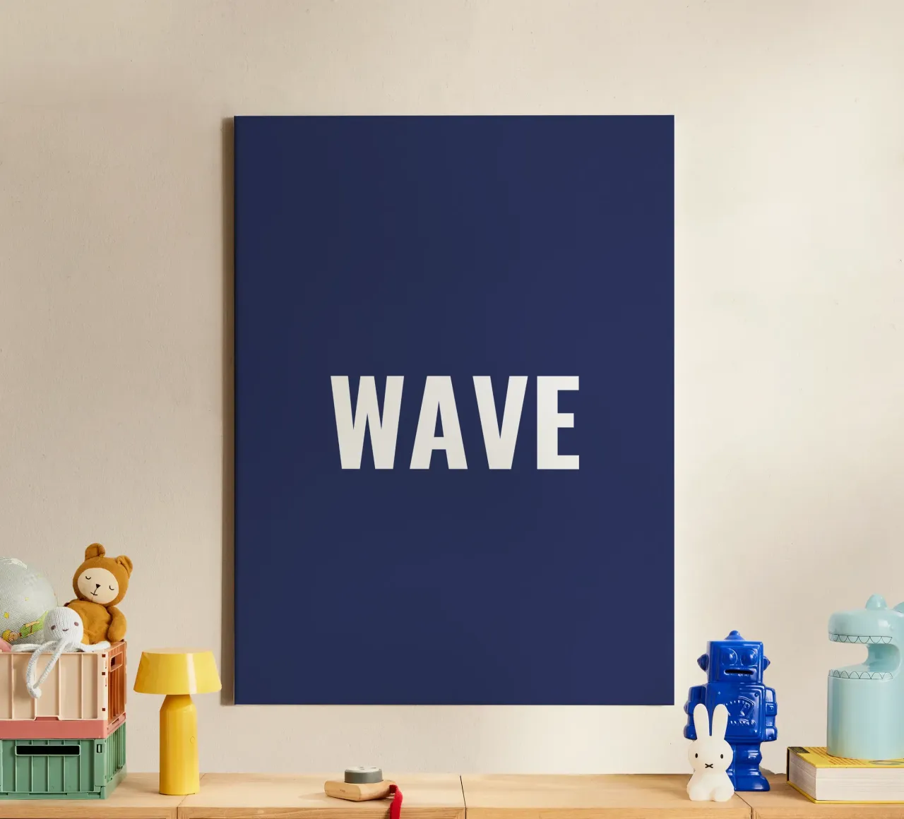 WAVE canvas van Simple