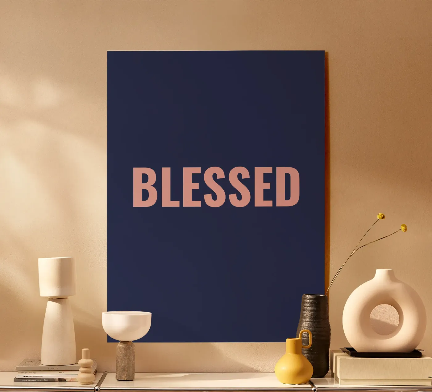 BLESSED plexiglass da Simple