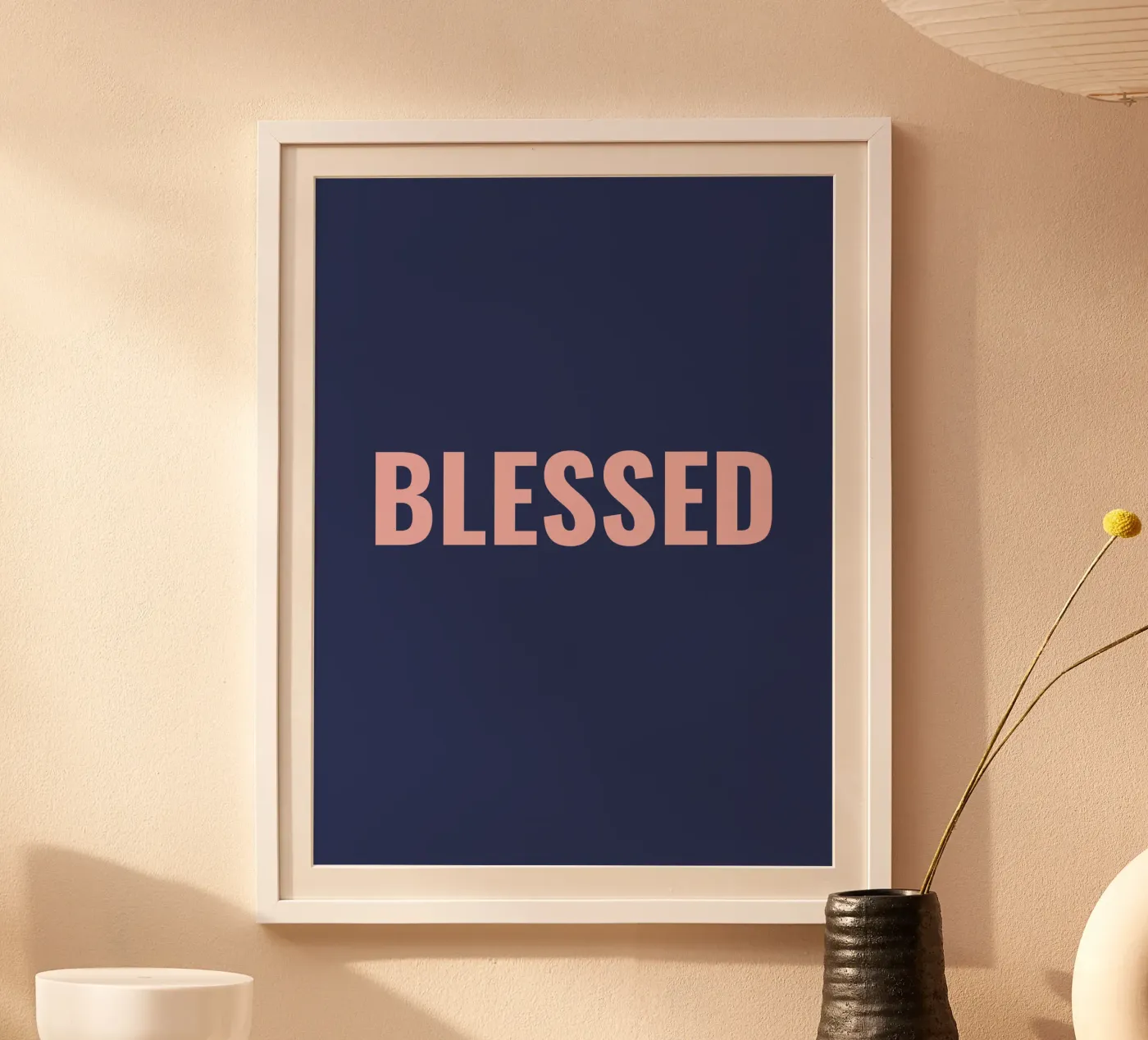 BLESSED poster by Simple
