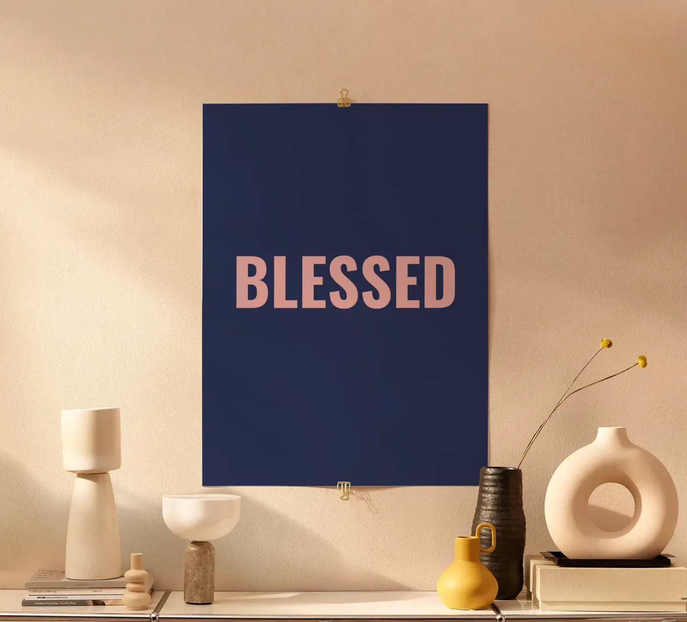 BLESSED poster by Simple