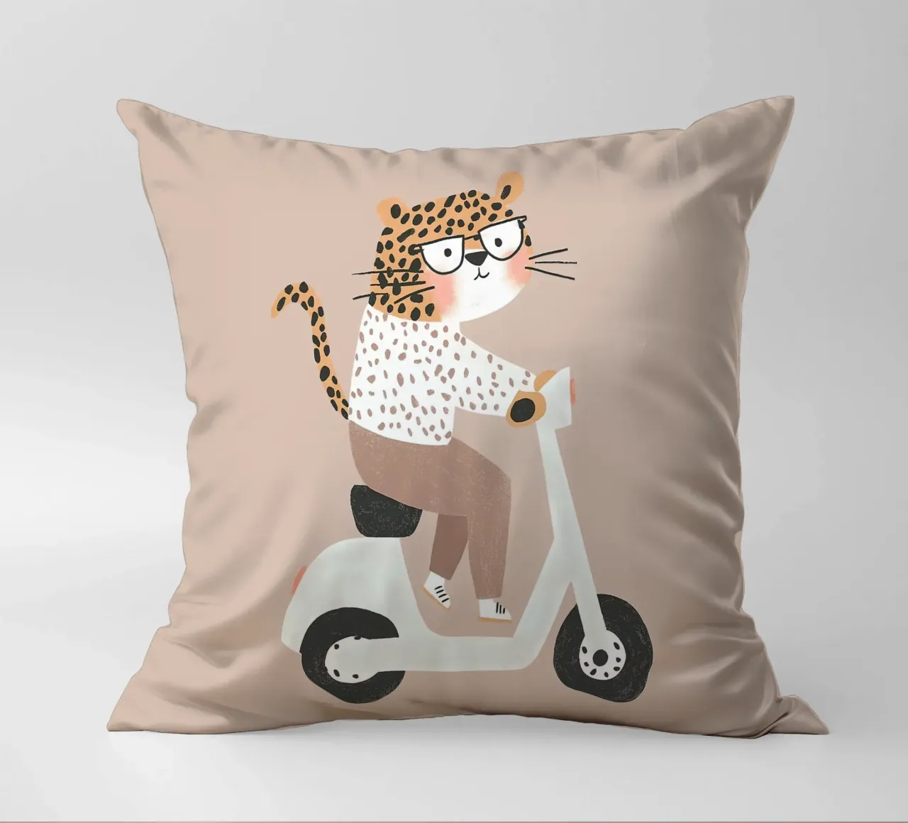 Ghepardo in scooter cuscino da Littleleo