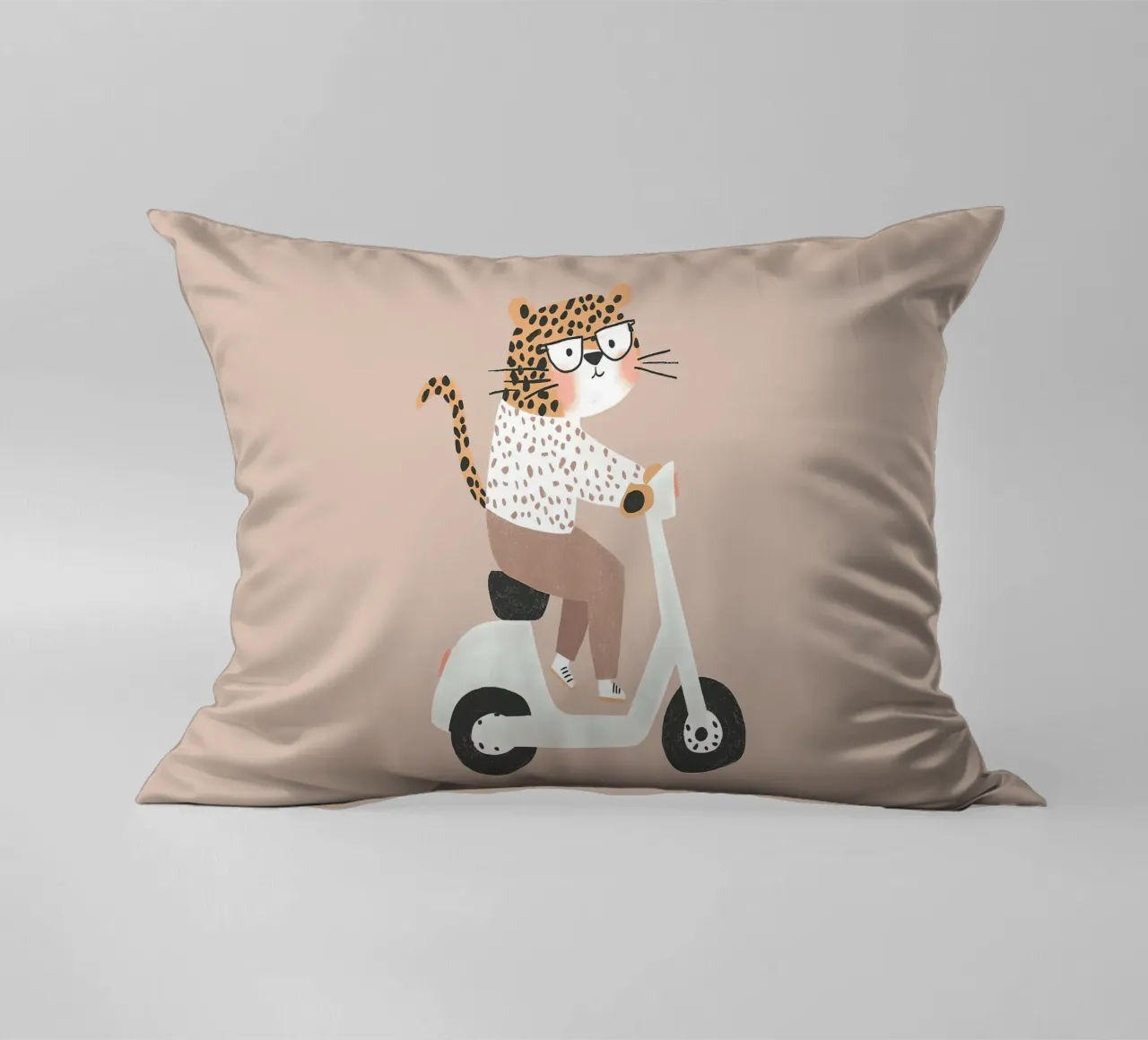 Ghepardo in scooter cuscino da Littleleo