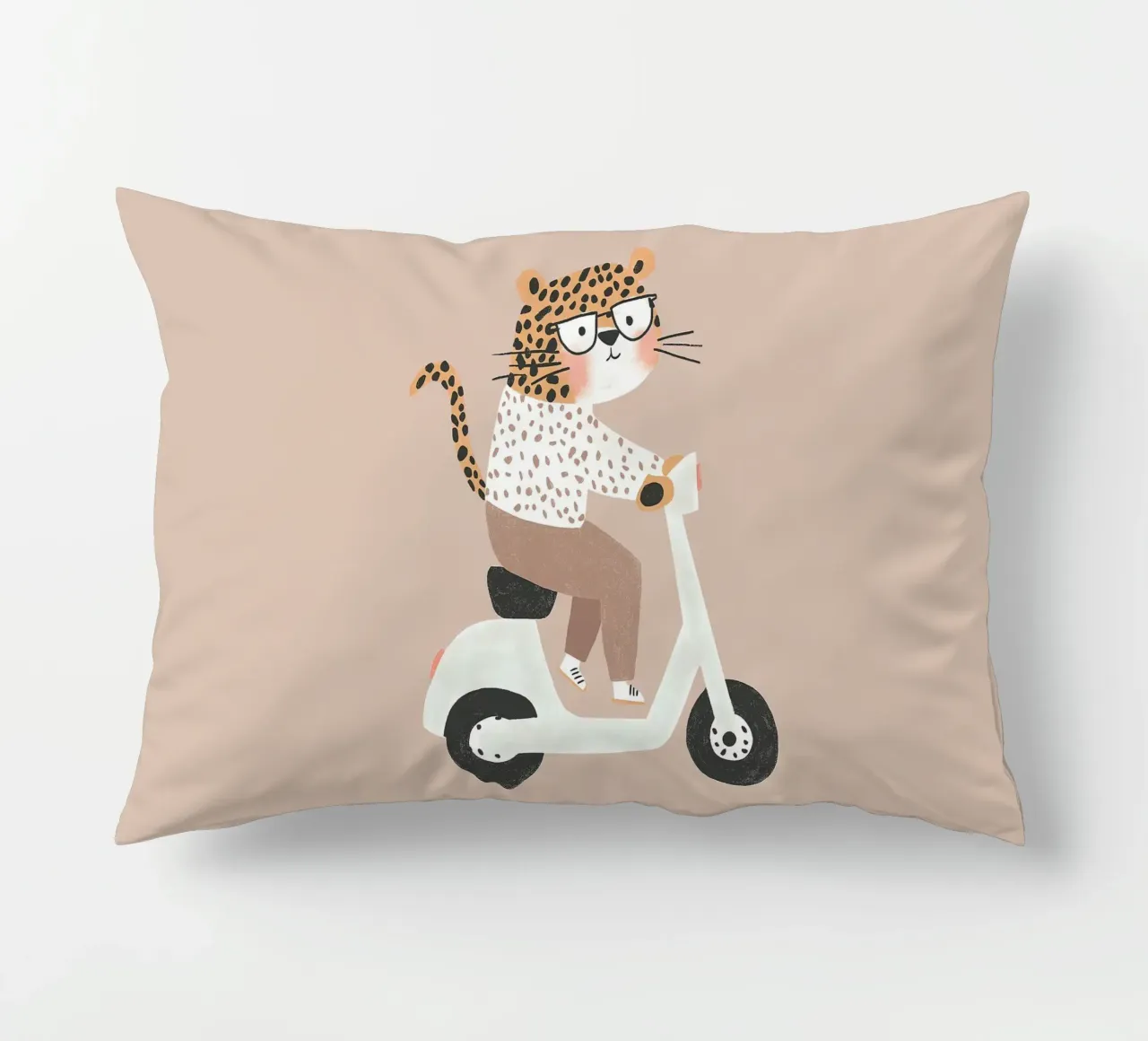 Ghepardo in scooter cuscino da Littleleo