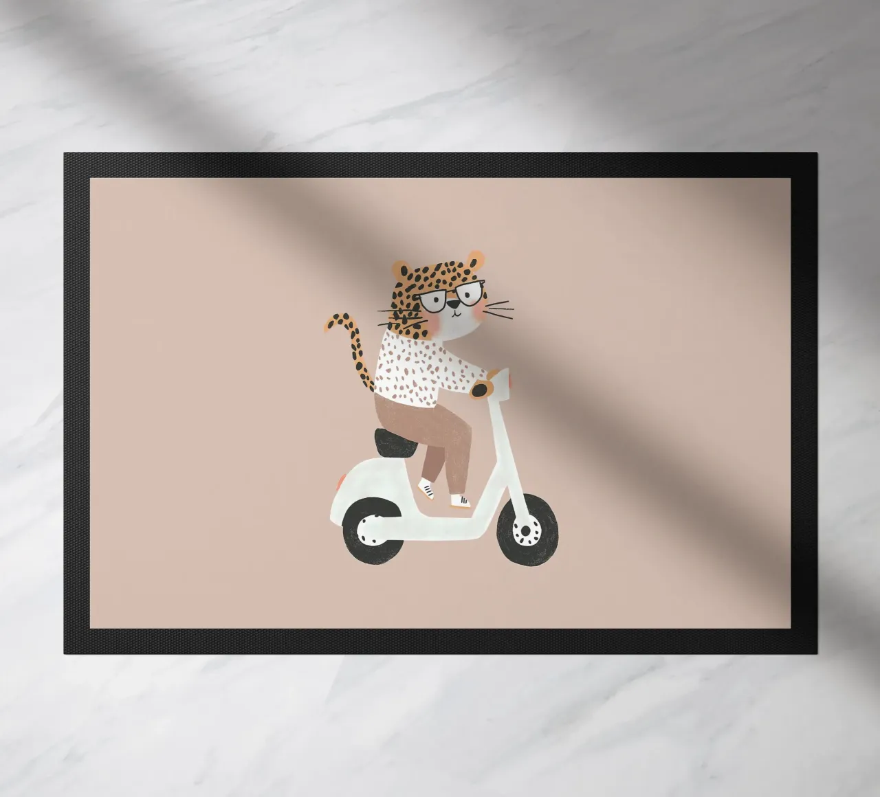 Ghepardo in scooter zerbino da Littleleo