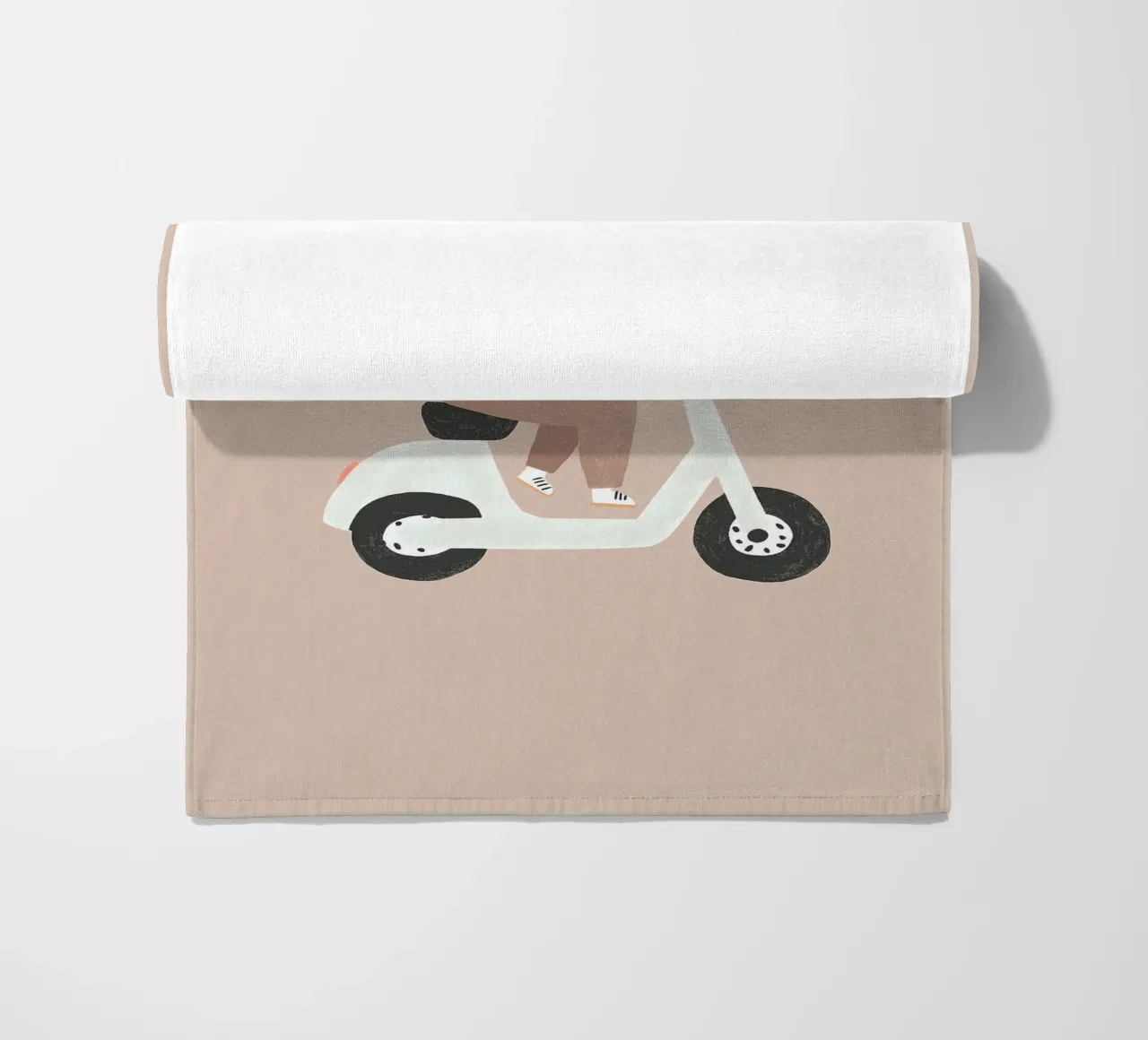 Ghepardo in scooter telo mare da Littleleo