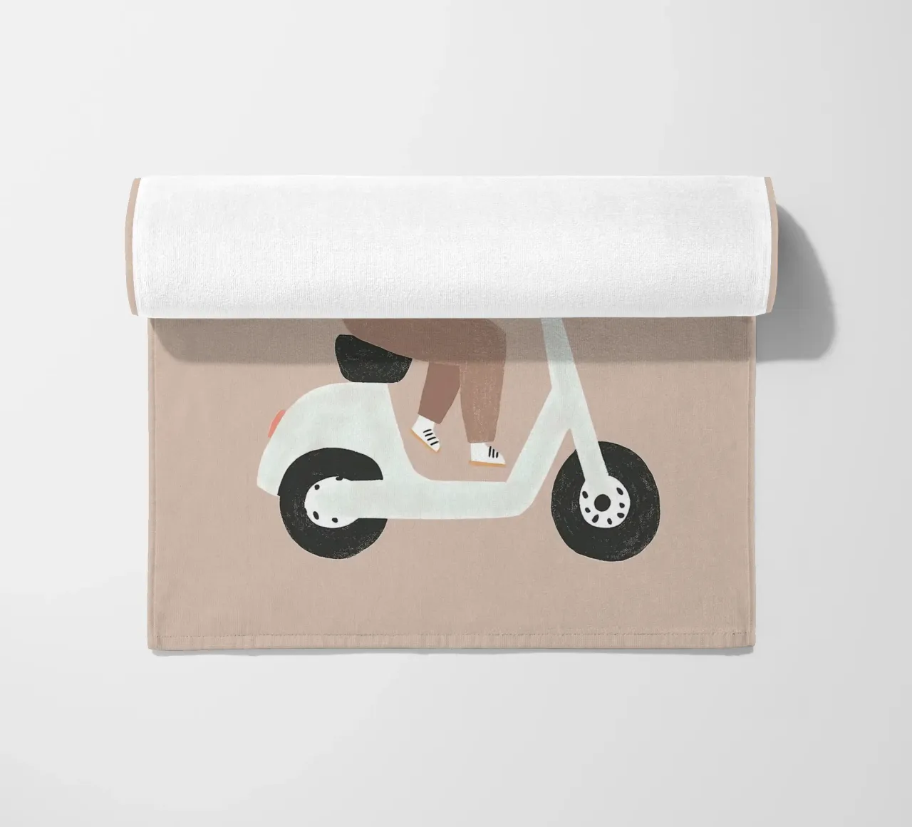 Ghepardo in scooter telo mare da Littleleo