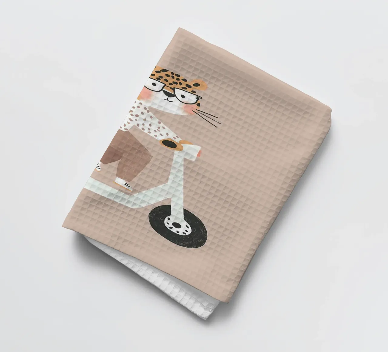 Ghepardo in scooter canovaccio da cucina da Littleleo