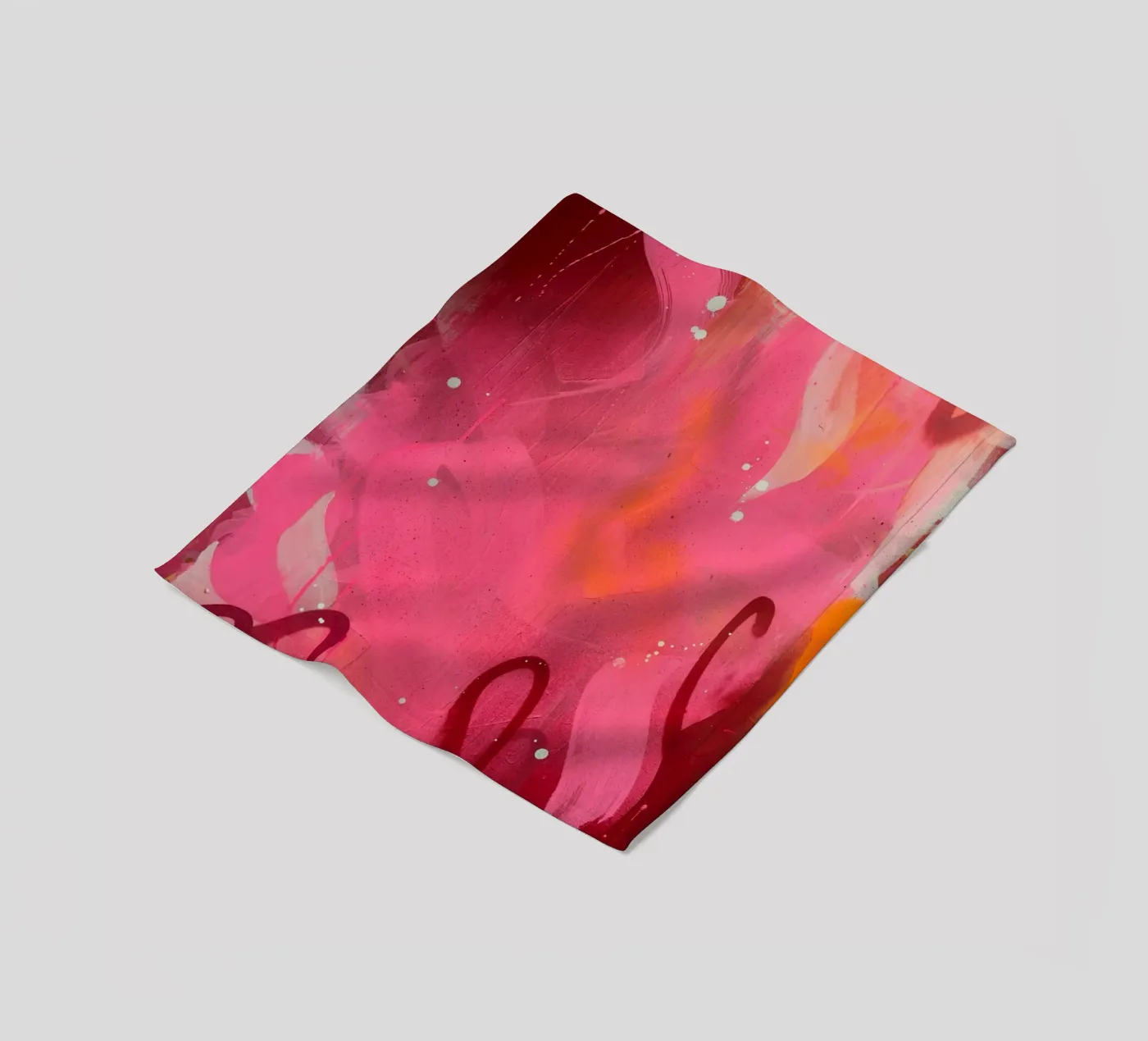 Pink Hell Fleecedecke von UrbanART