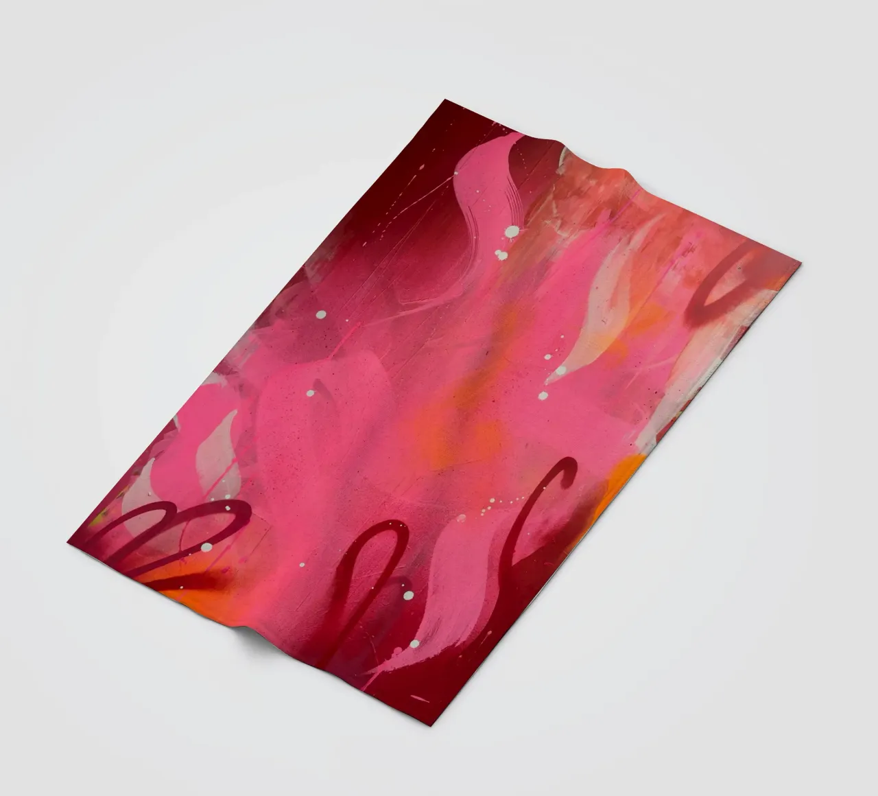 Pink Hell Fleecedecke von UrbanART