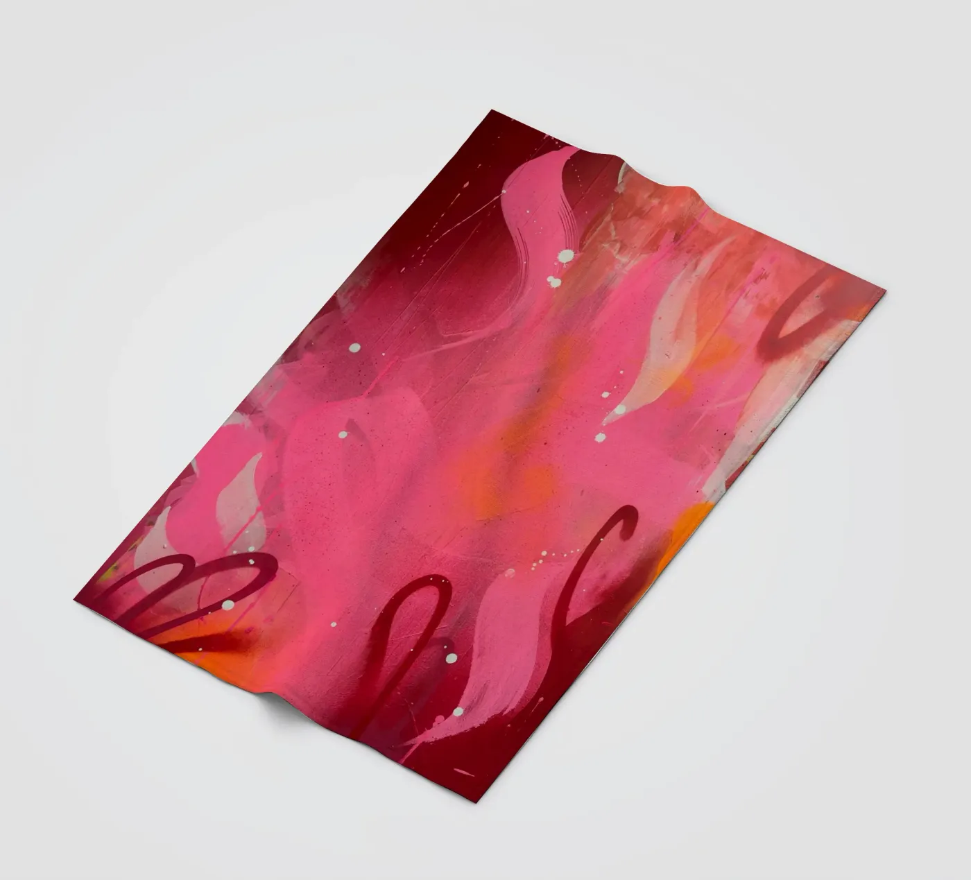 Pink Hell Fleecedecke von UrbanART