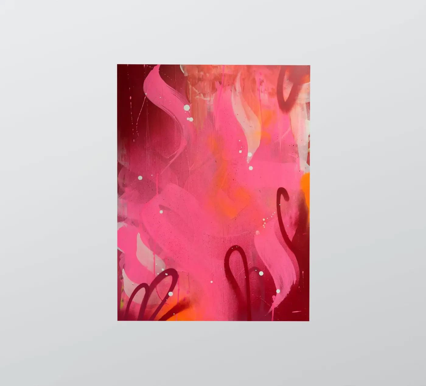 Pink Hell Sticker von UrbanART