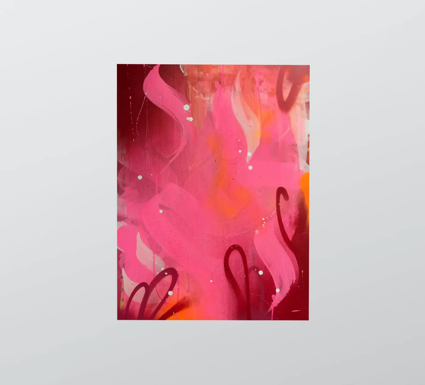 Pink Hell sticker by UrbanART