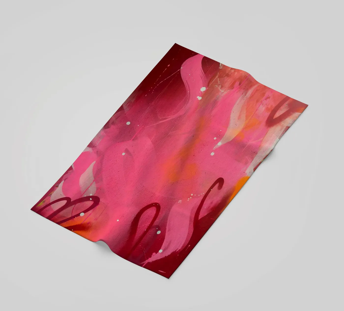 Pink Hell serviette de plage de UrbanART
