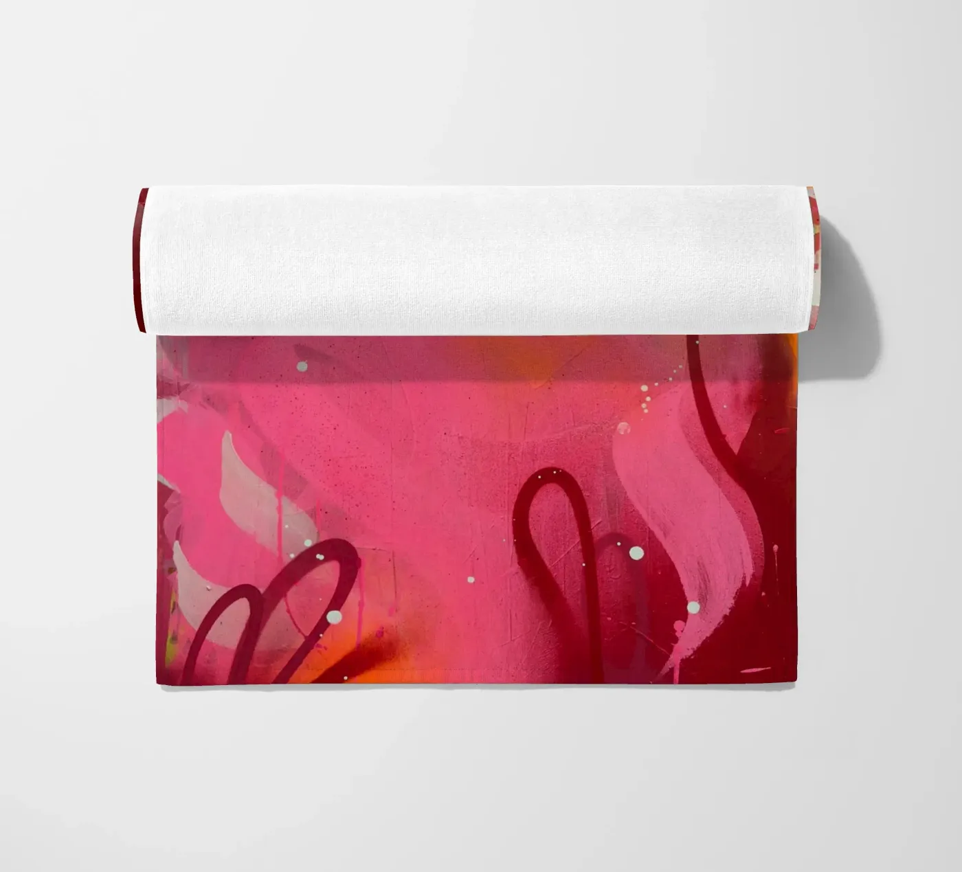 Pink Hell serviette de plage de UrbanART