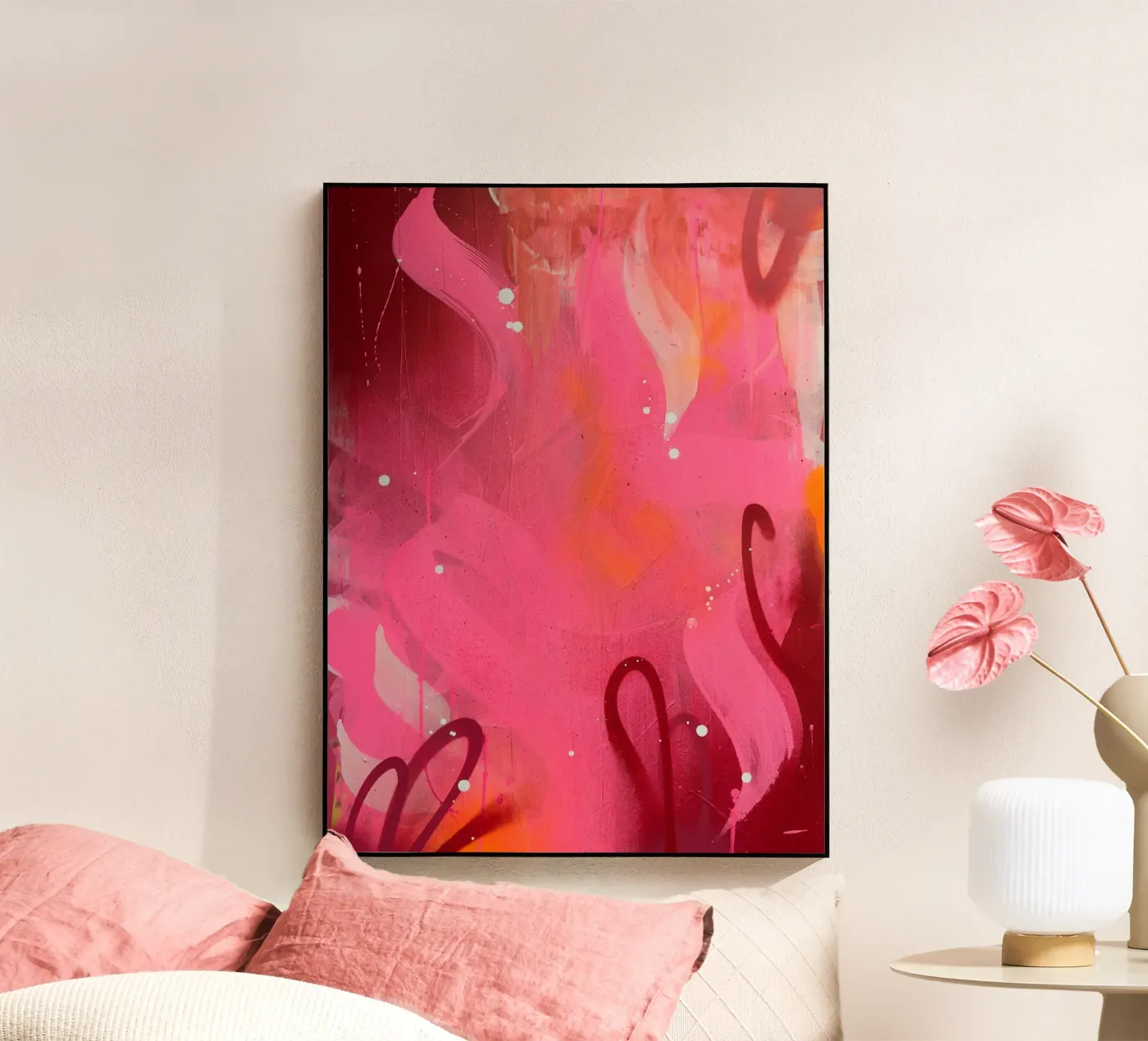 Pink Hell plexiglas de UrbanART