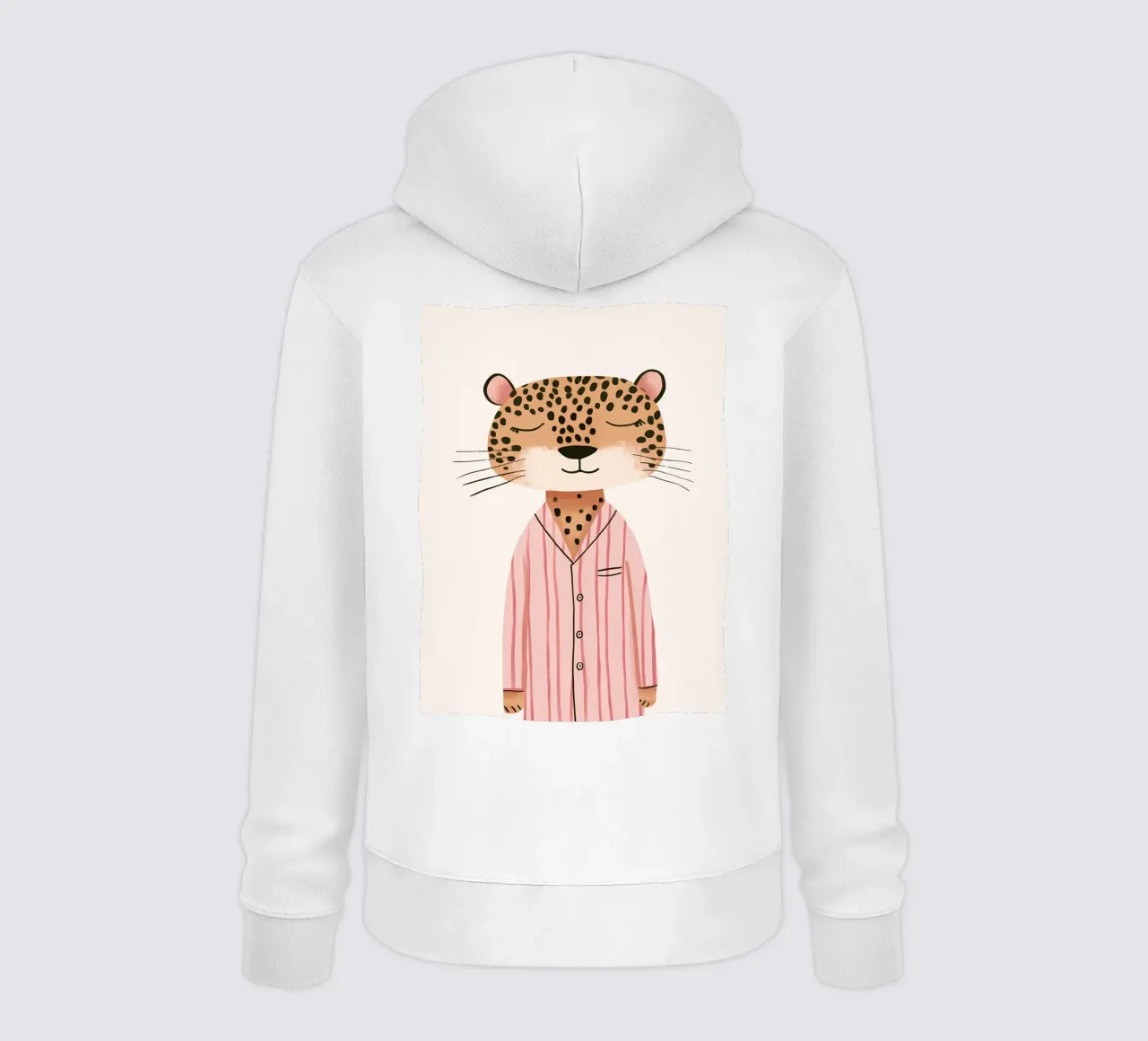 Ghepardo in pigiama felpa con cappuccio da Littleleo