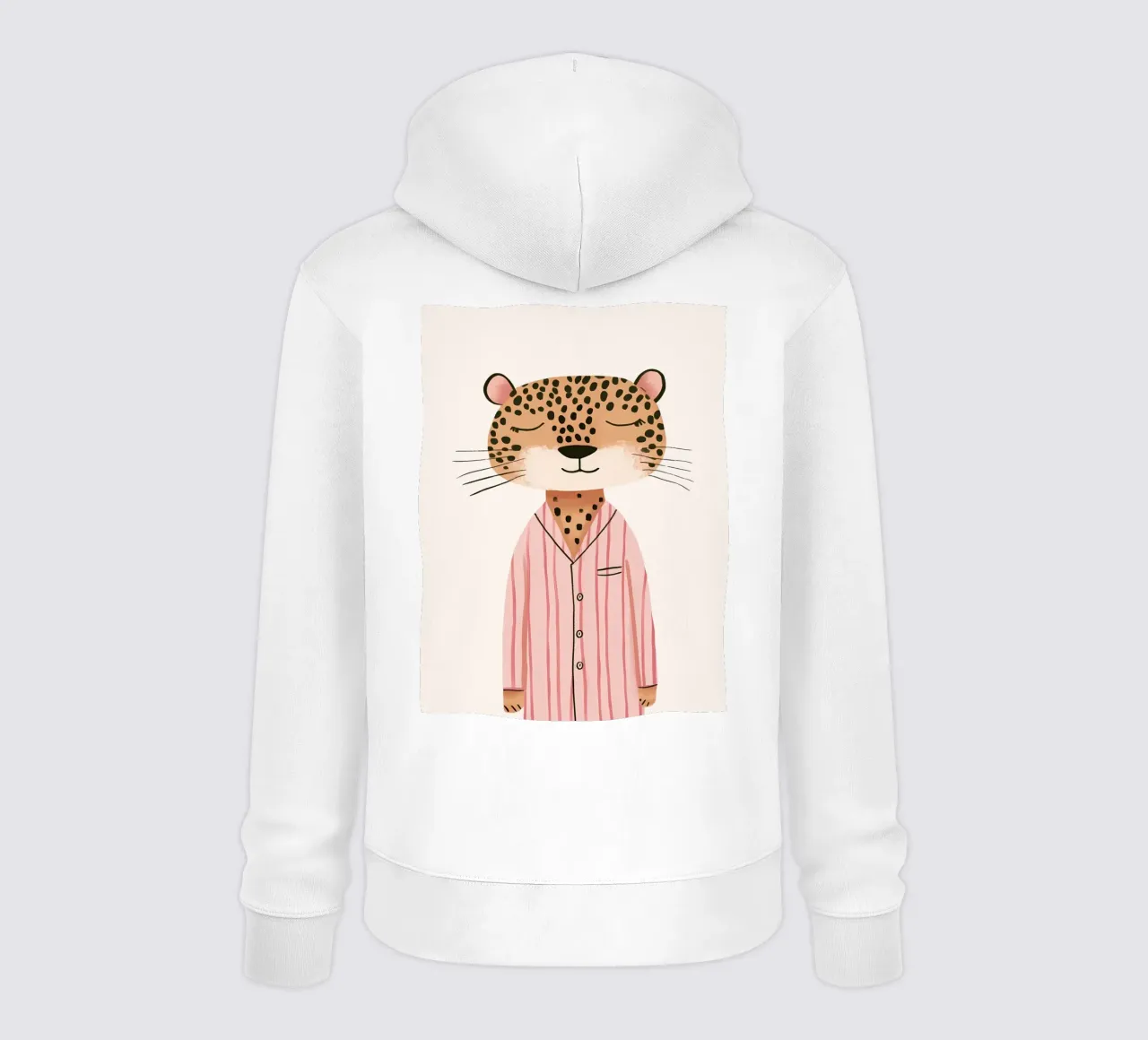Ghepardo in pigiama felpa con cappuccio da Littleleo