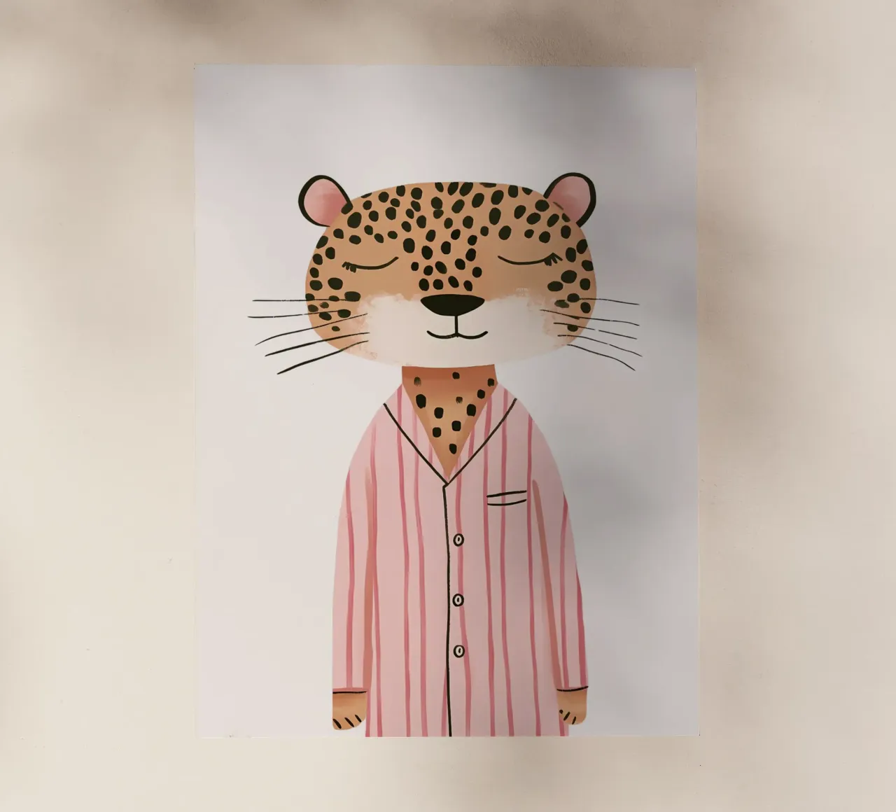 Ghepardo in pigiama pellicola backlit da Littleleo