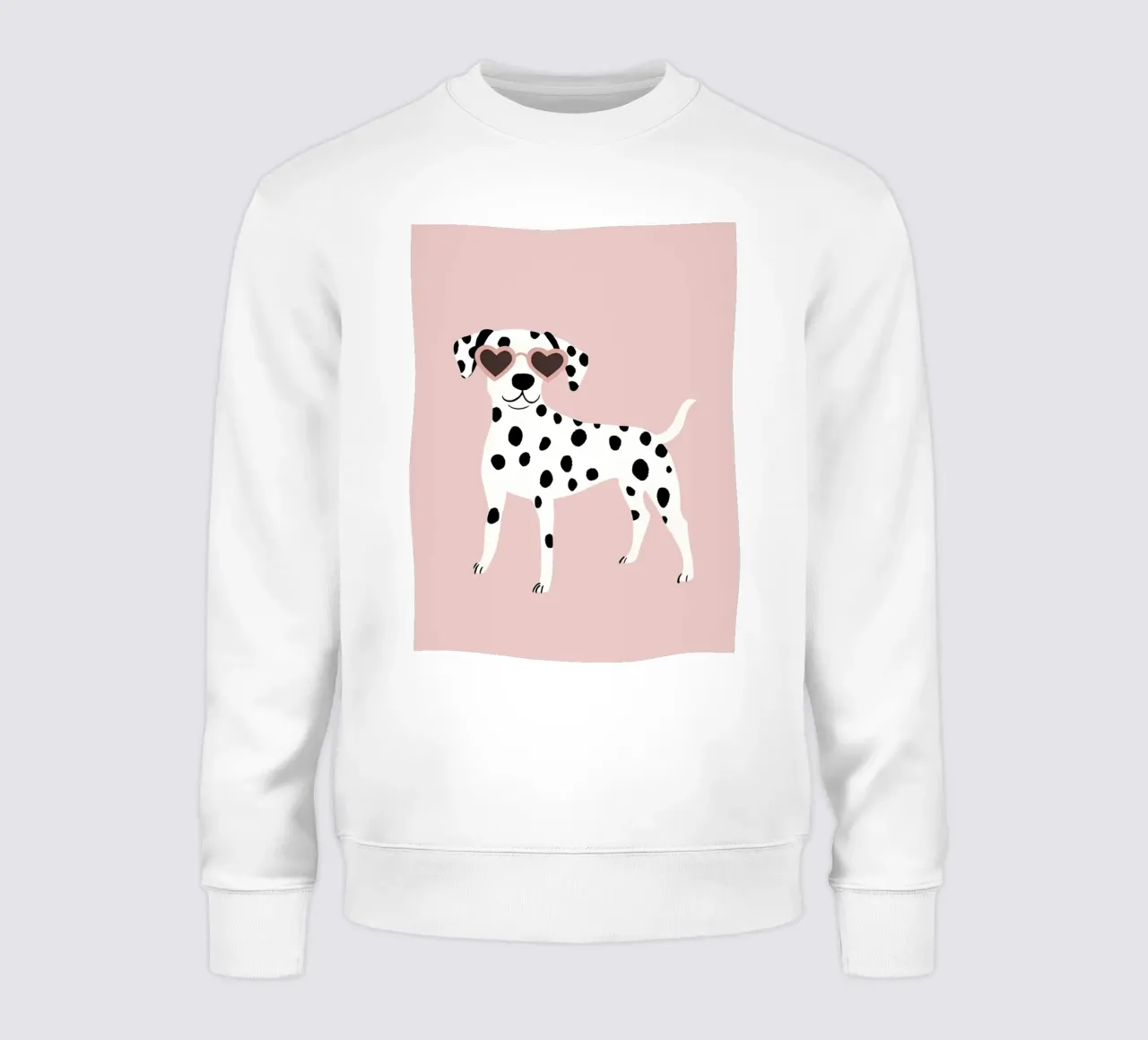 Dalmata con occhiali da sole felpa da Littleleo