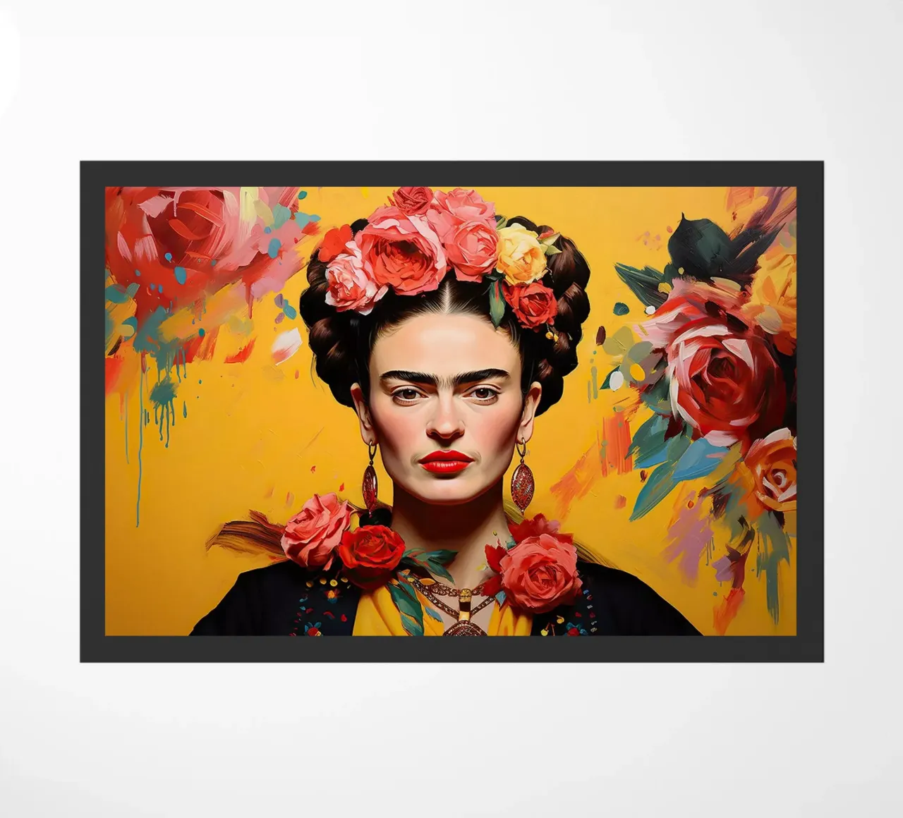 Frida Kahlo "Passion Unleashed" zerbino da Fantasias Florales
