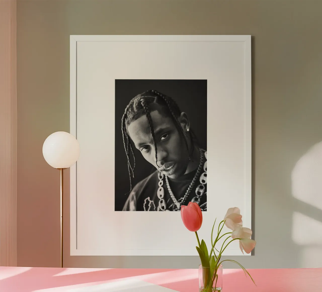 Travis Scott carta hahnemühle da Music Vibes
