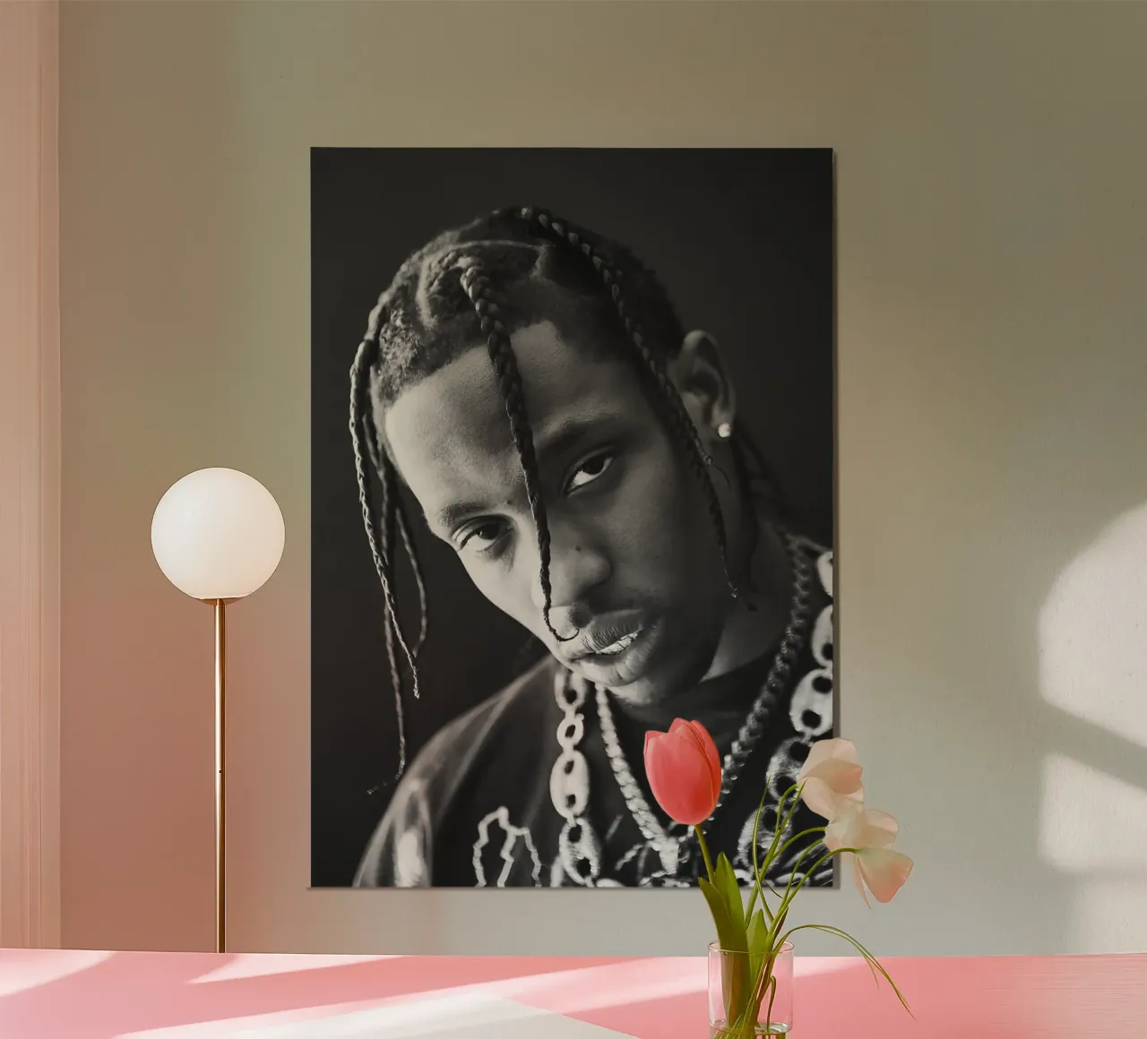 Travis Scott carta hahnemühle da Music Vibes