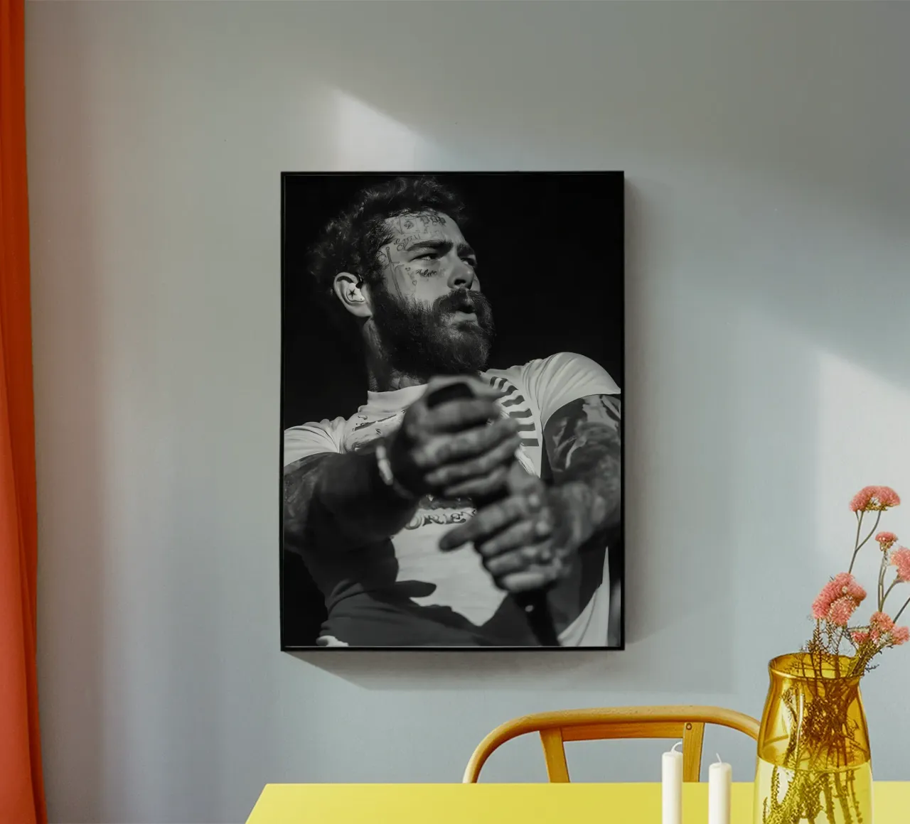 Post Malone acrylic glass by Music Vibes