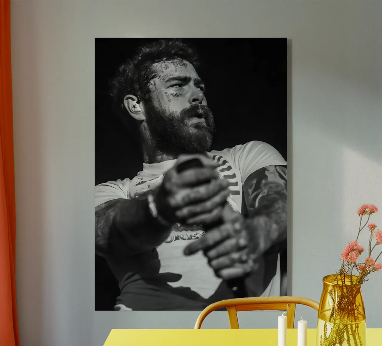 Post Malone acrylic glass by Music Vibes