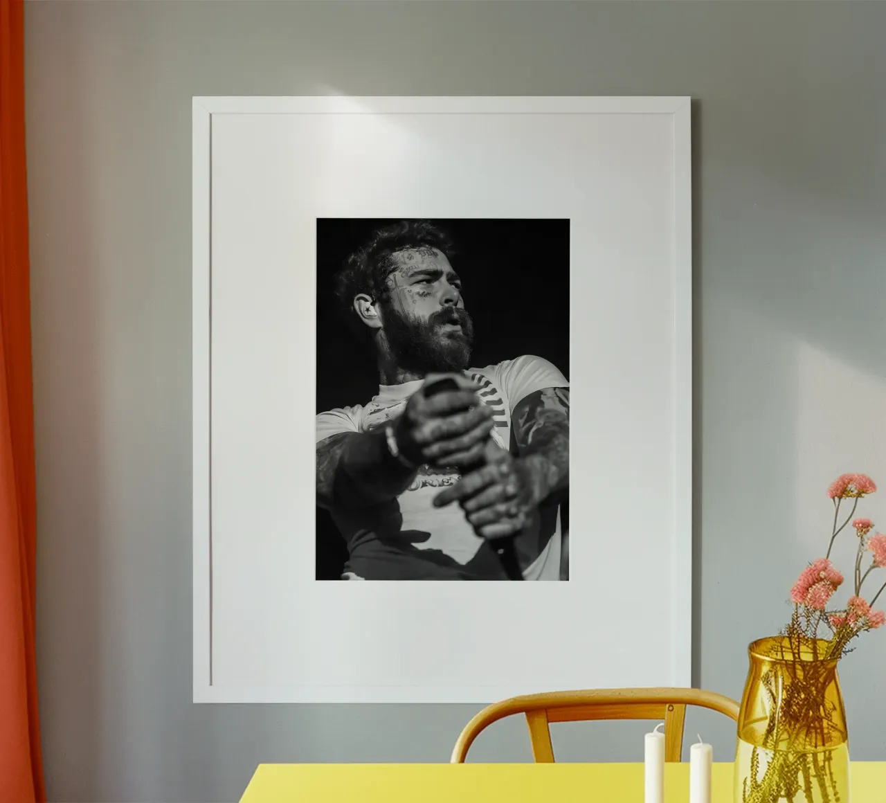 Post Malone poster da Music Vibes