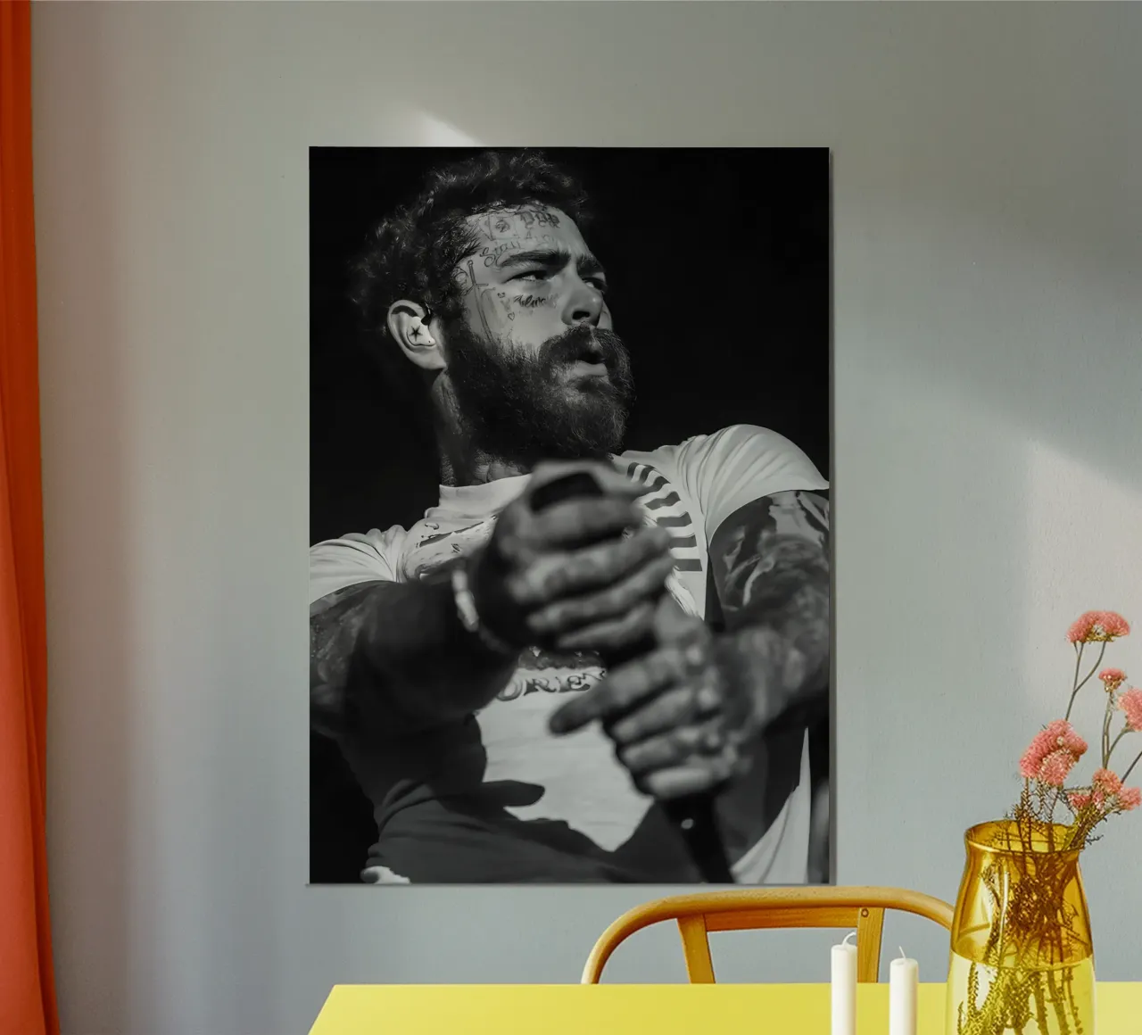 Post Malone poster da Music Vibes
