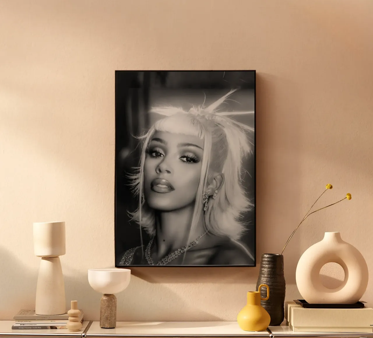 Doja Cat plexiglass da Music Vibes