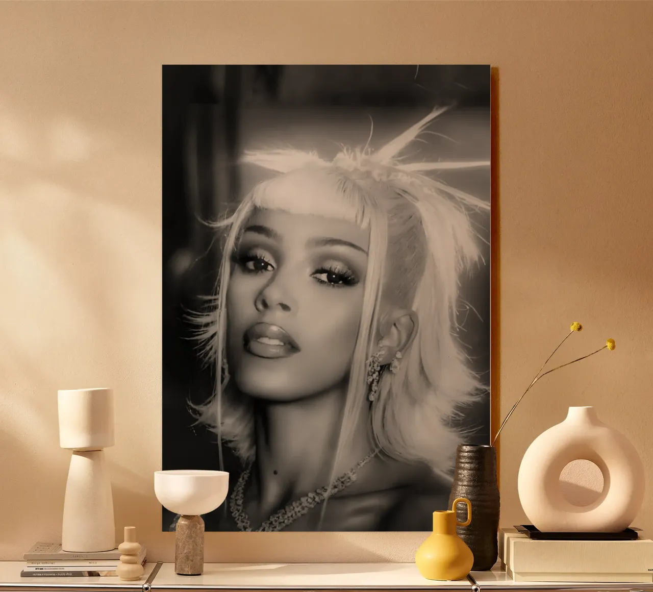 Doja Cat plexiglass da Music Vibes