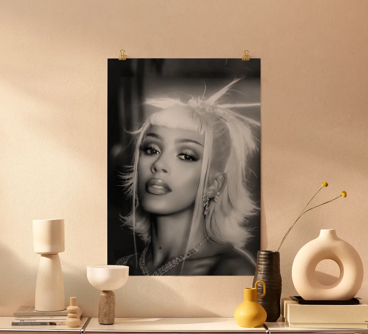 Doja Cat poster da Music Vibes