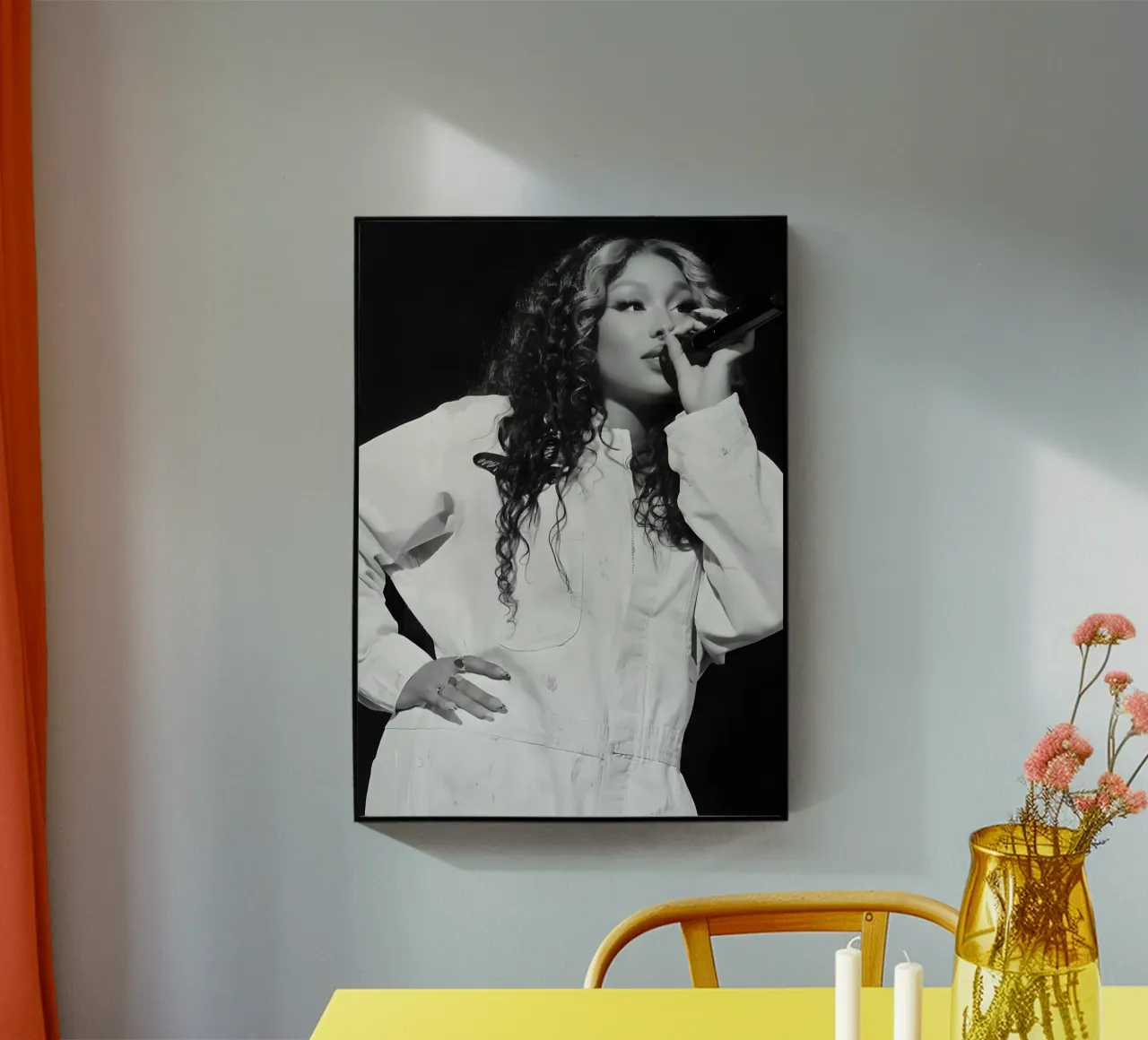 SZA plexiglass da Music Vibes