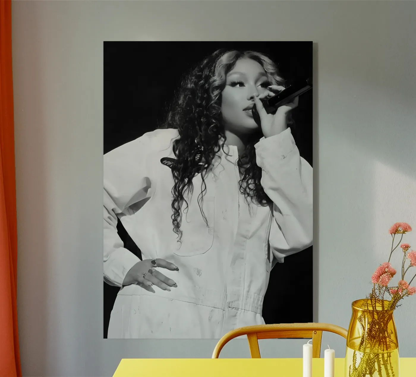 SZA plexiglas de Music Vibes