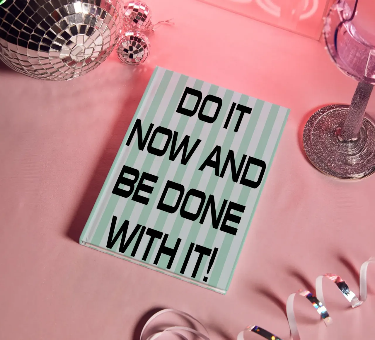 do it and be done with it notebook by the gendels