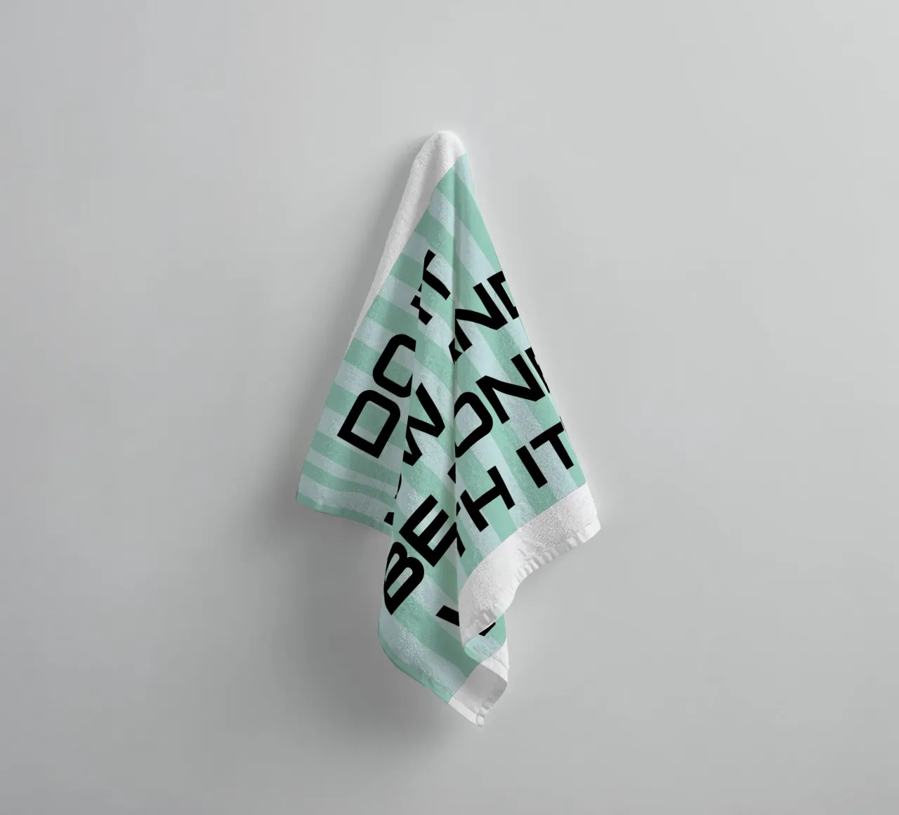 do it and be done with it towel by the gendels