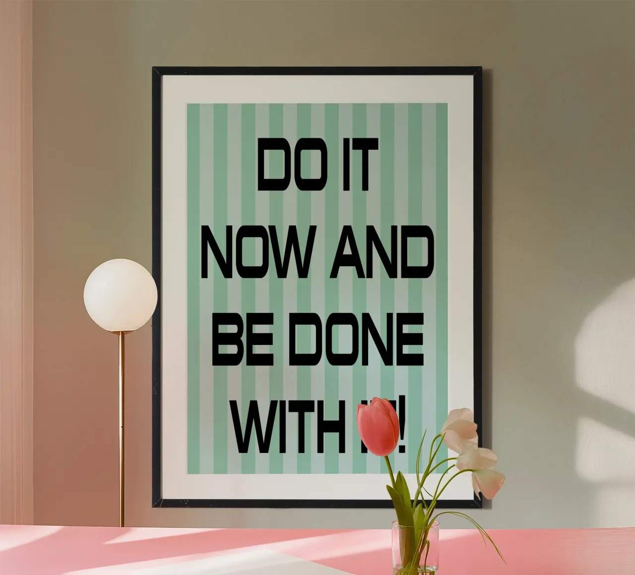 do it and be done with it hahnemühle by the gendels