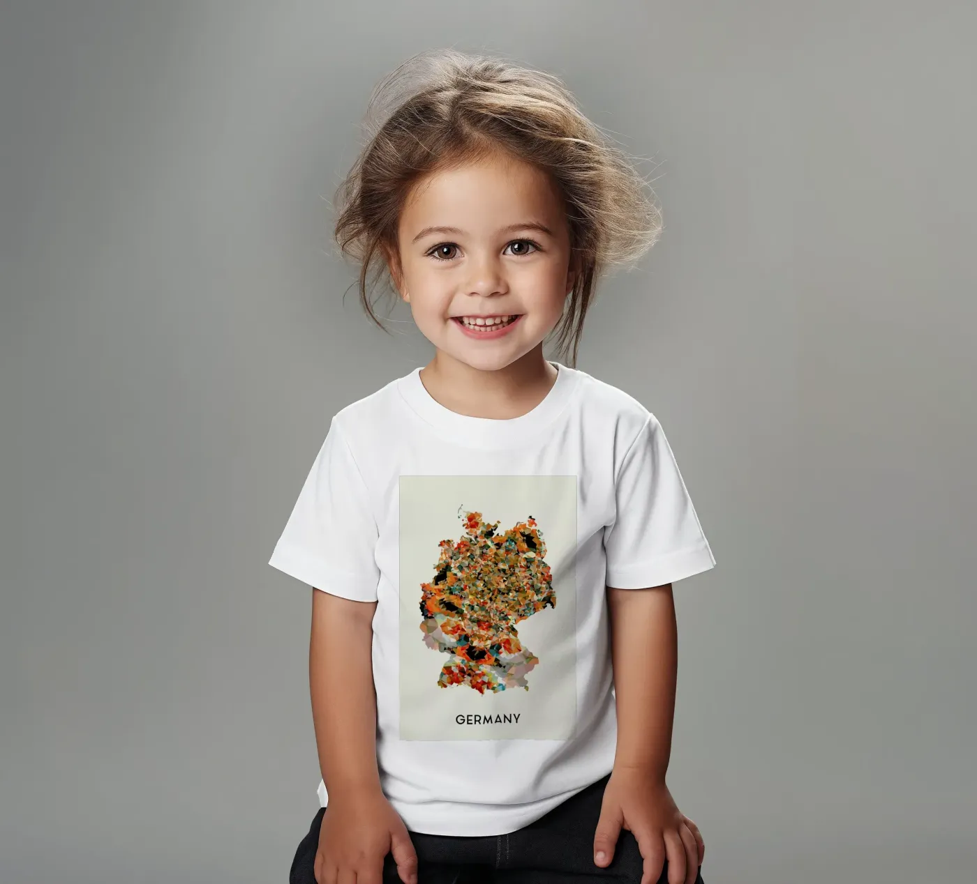 Germany t-shirt bambini da In Full Color