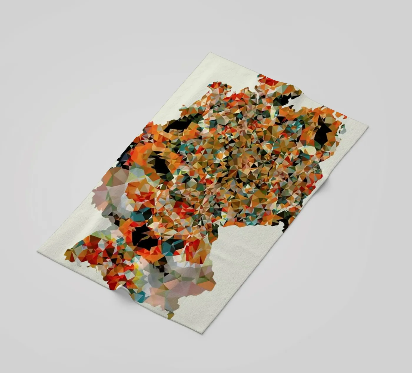 Germany beach towel by In Full Color