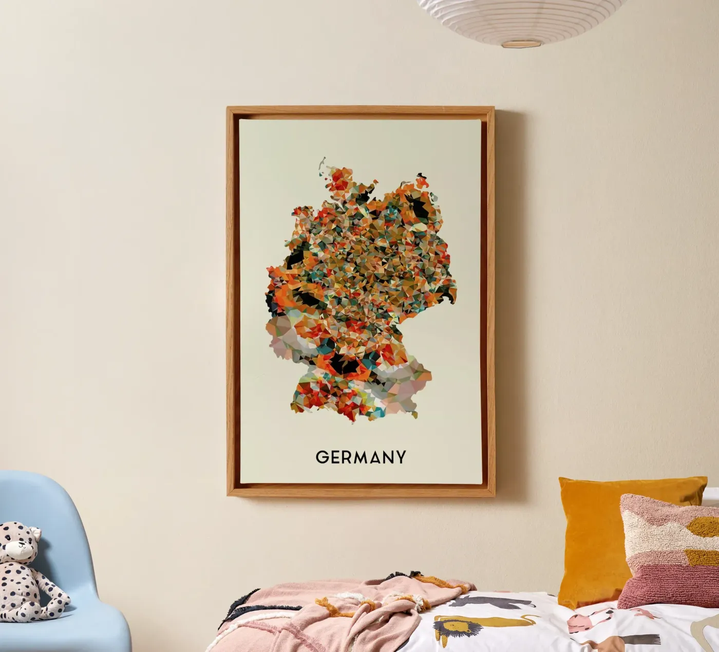 Germany canvas by In Full Color