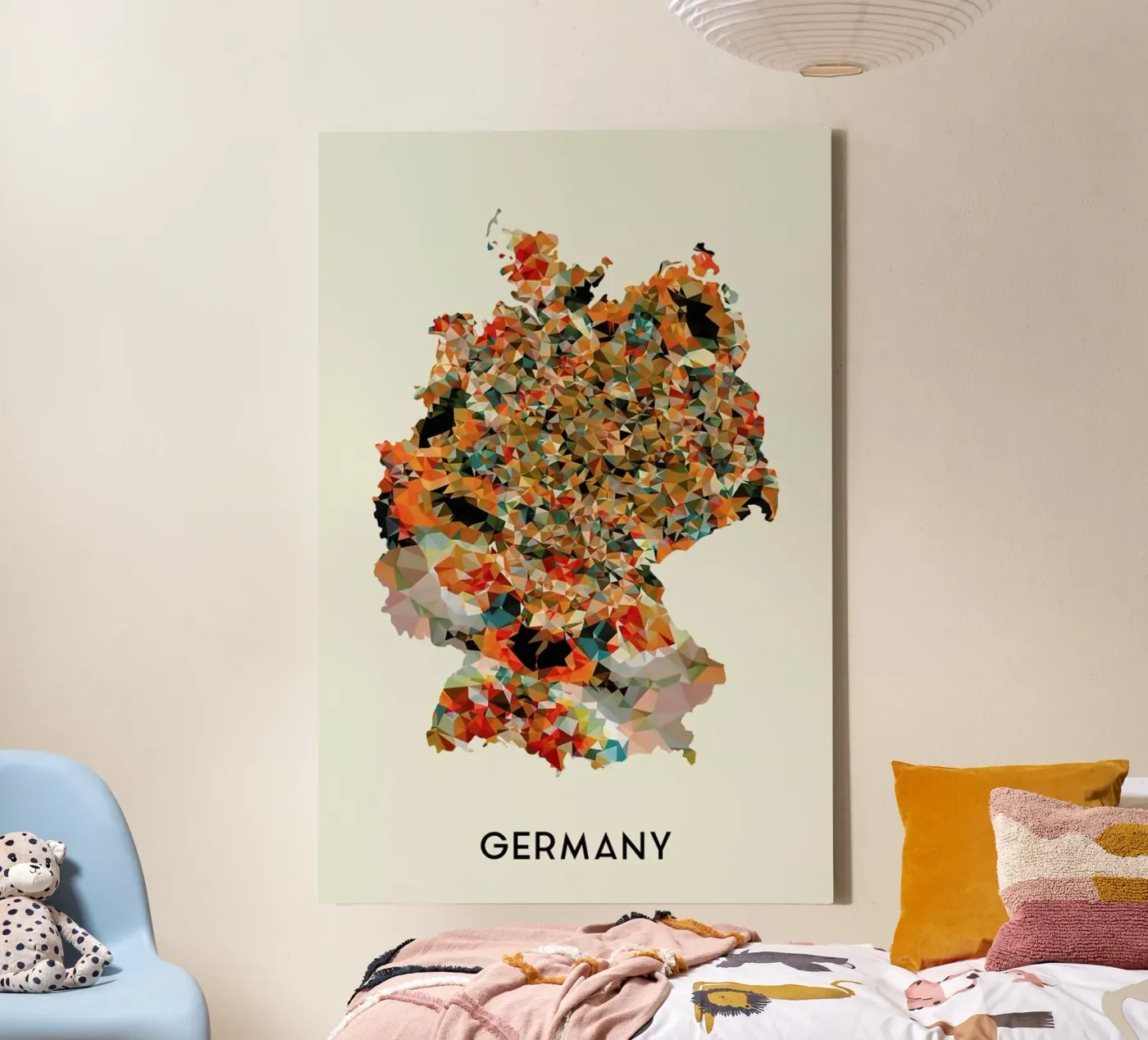 Germany canvas by In Full Color