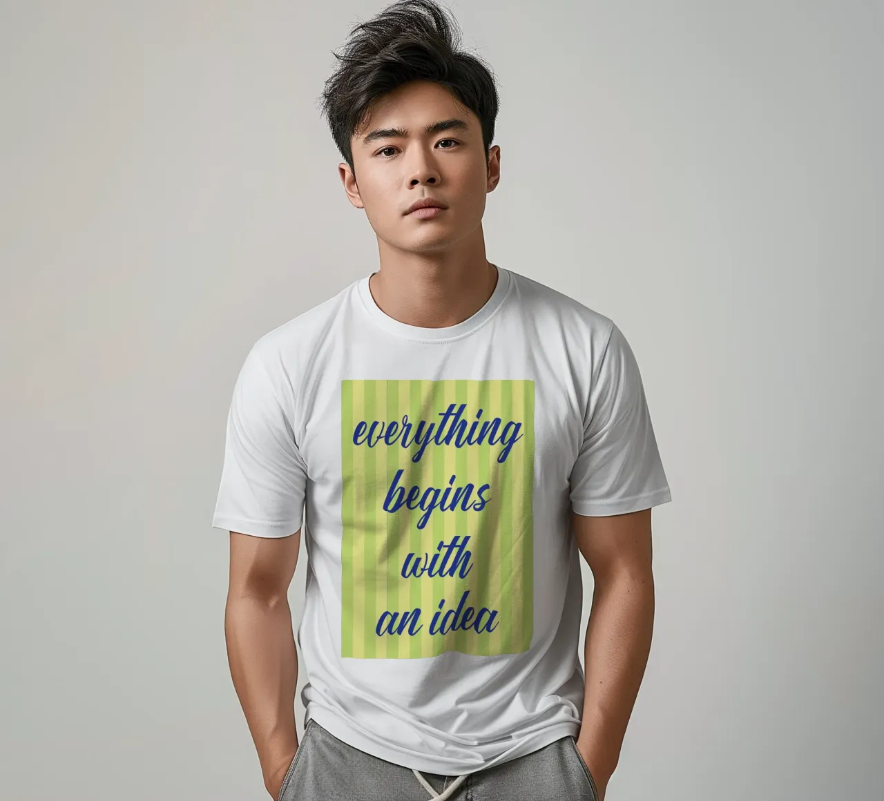 alles begint met een idee t-shirt van the gendels