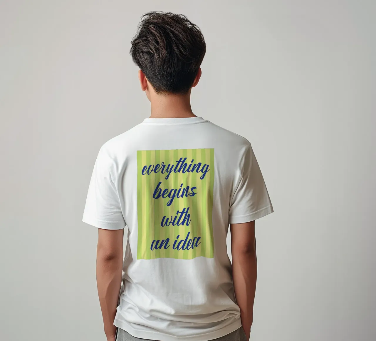 alles begint met een idee t-shirt van the gendels