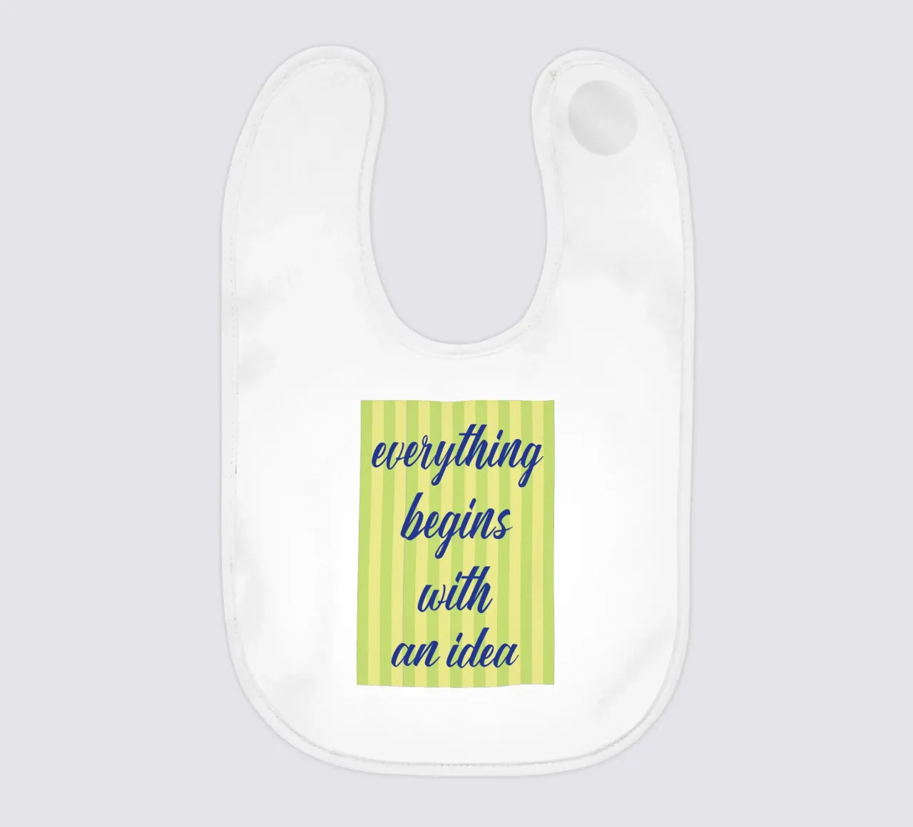 Tutto inizia con un'idea bavaglino da the gendels