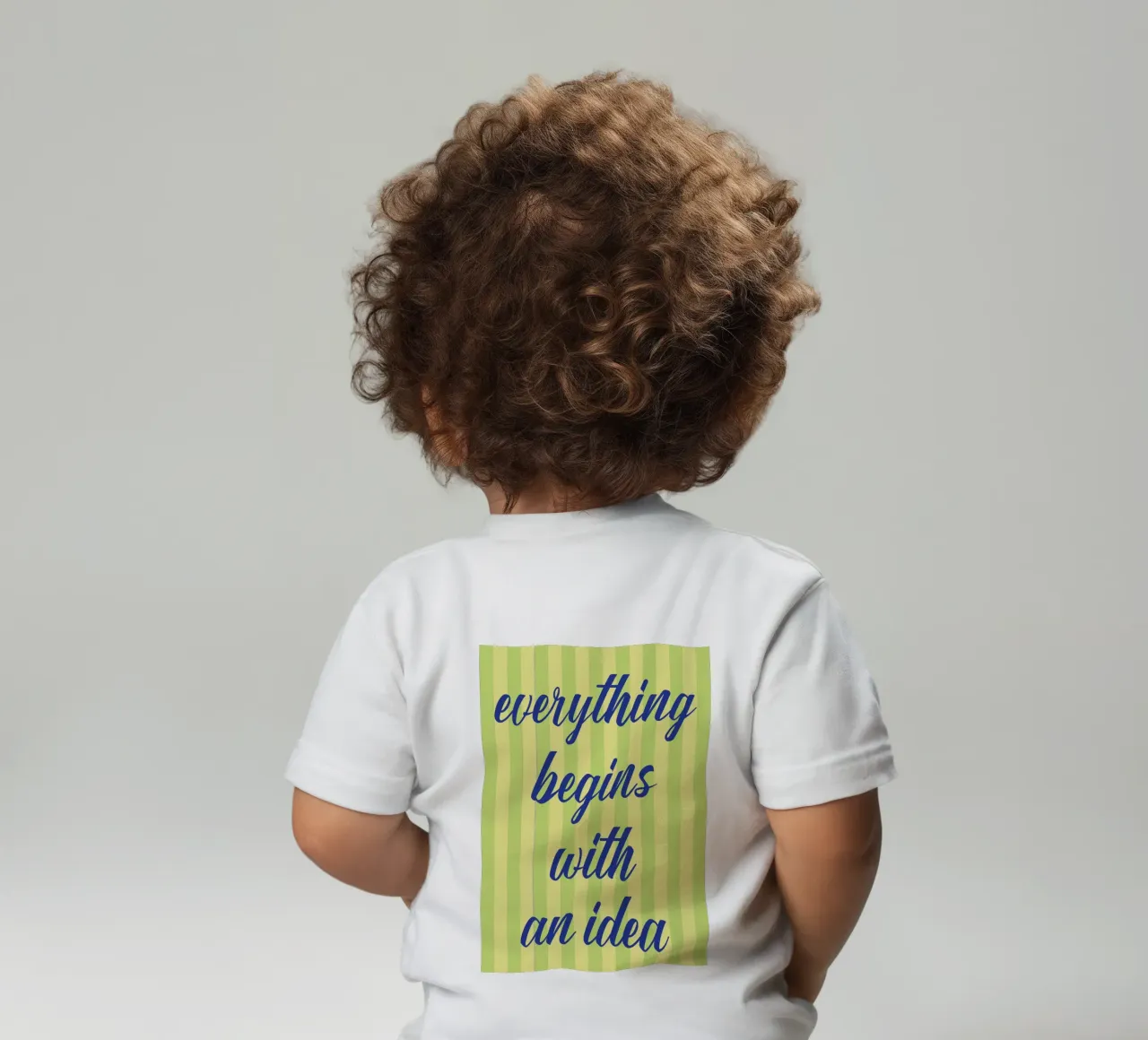 Tutto inizia con un'idea maglietta neonato da the gendels