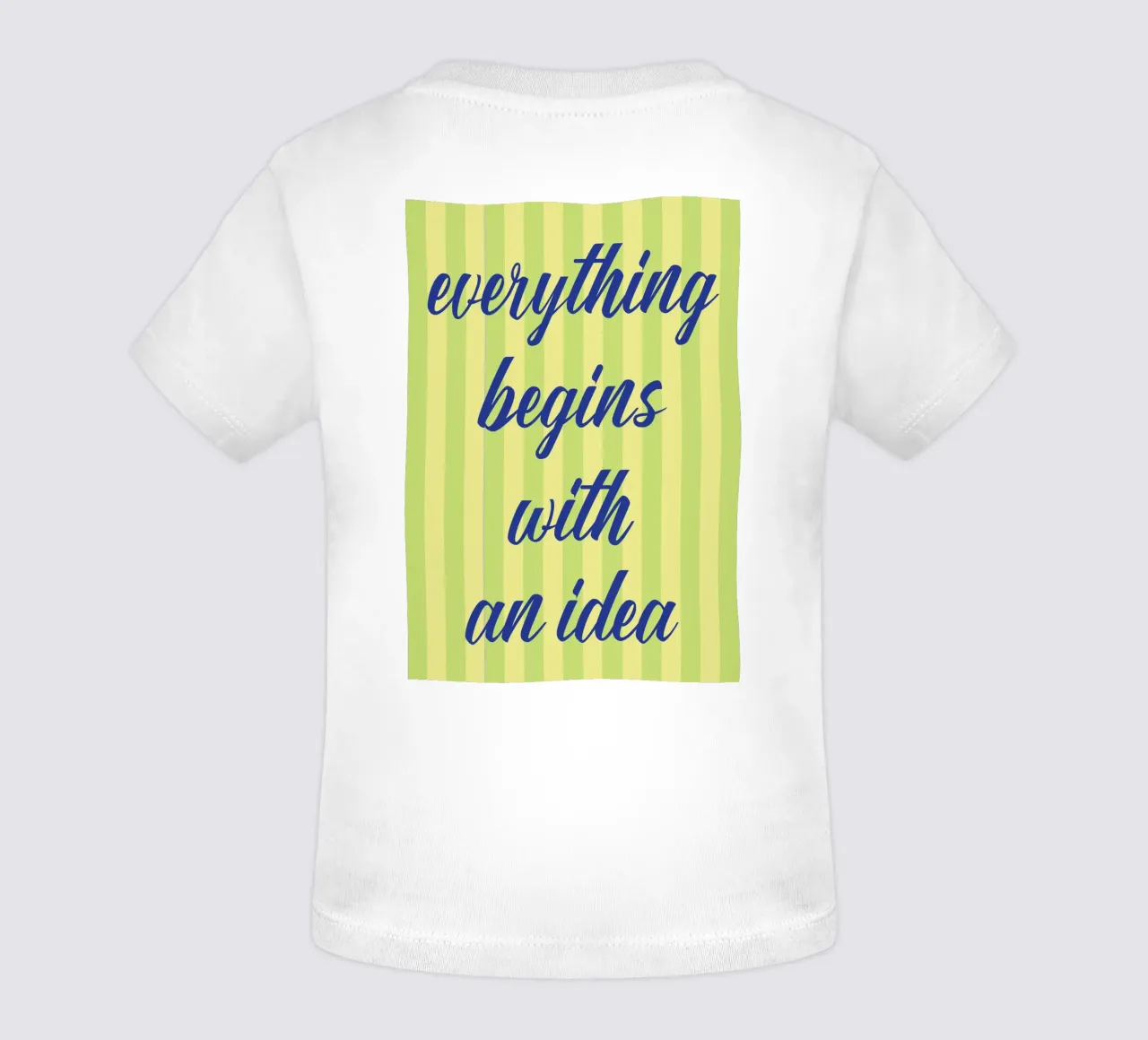 Tutto inizia con un'idea maglietta neonato da the gendels