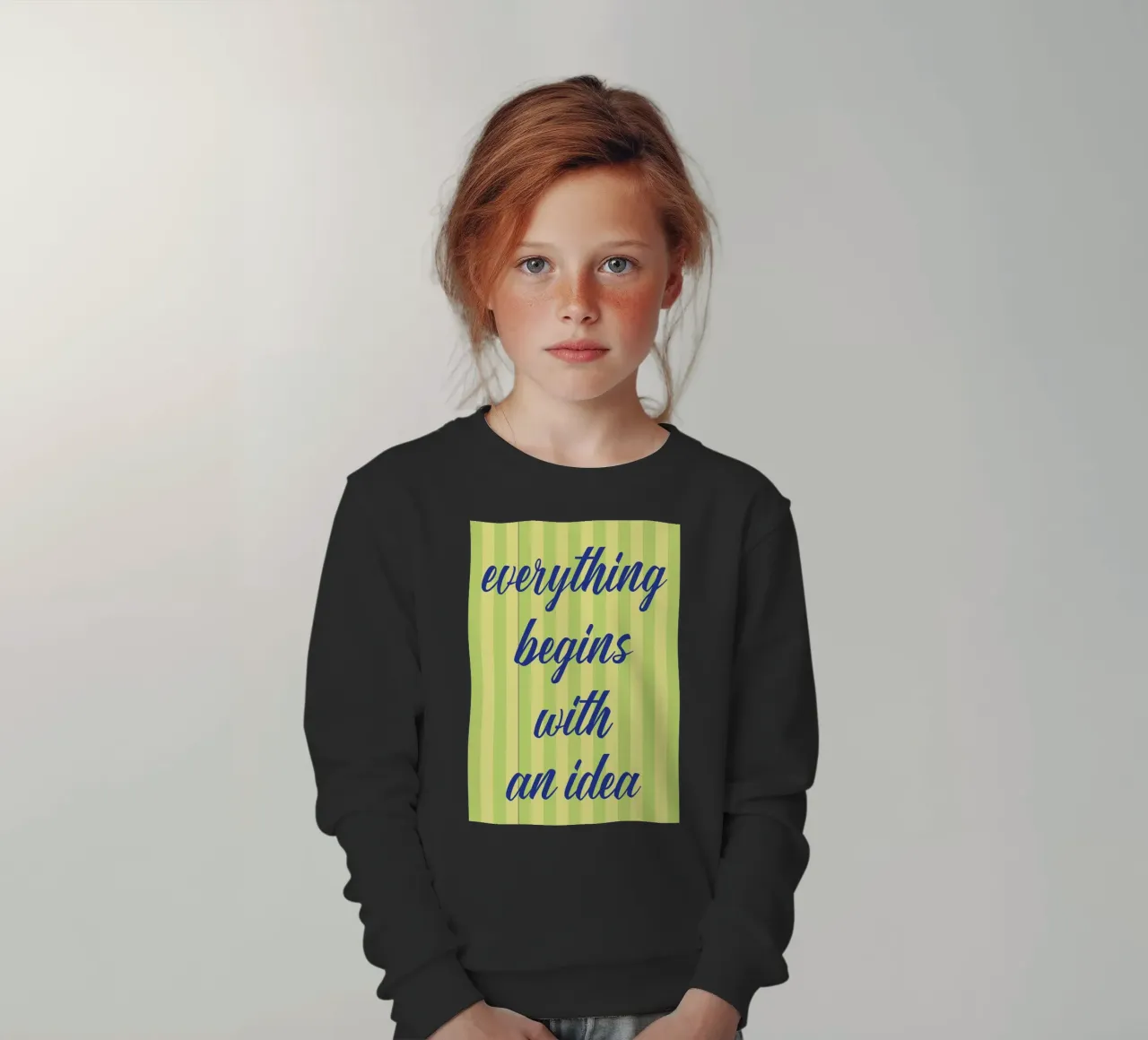 Tutto inizia con un'idea felpa bambino da the gendels