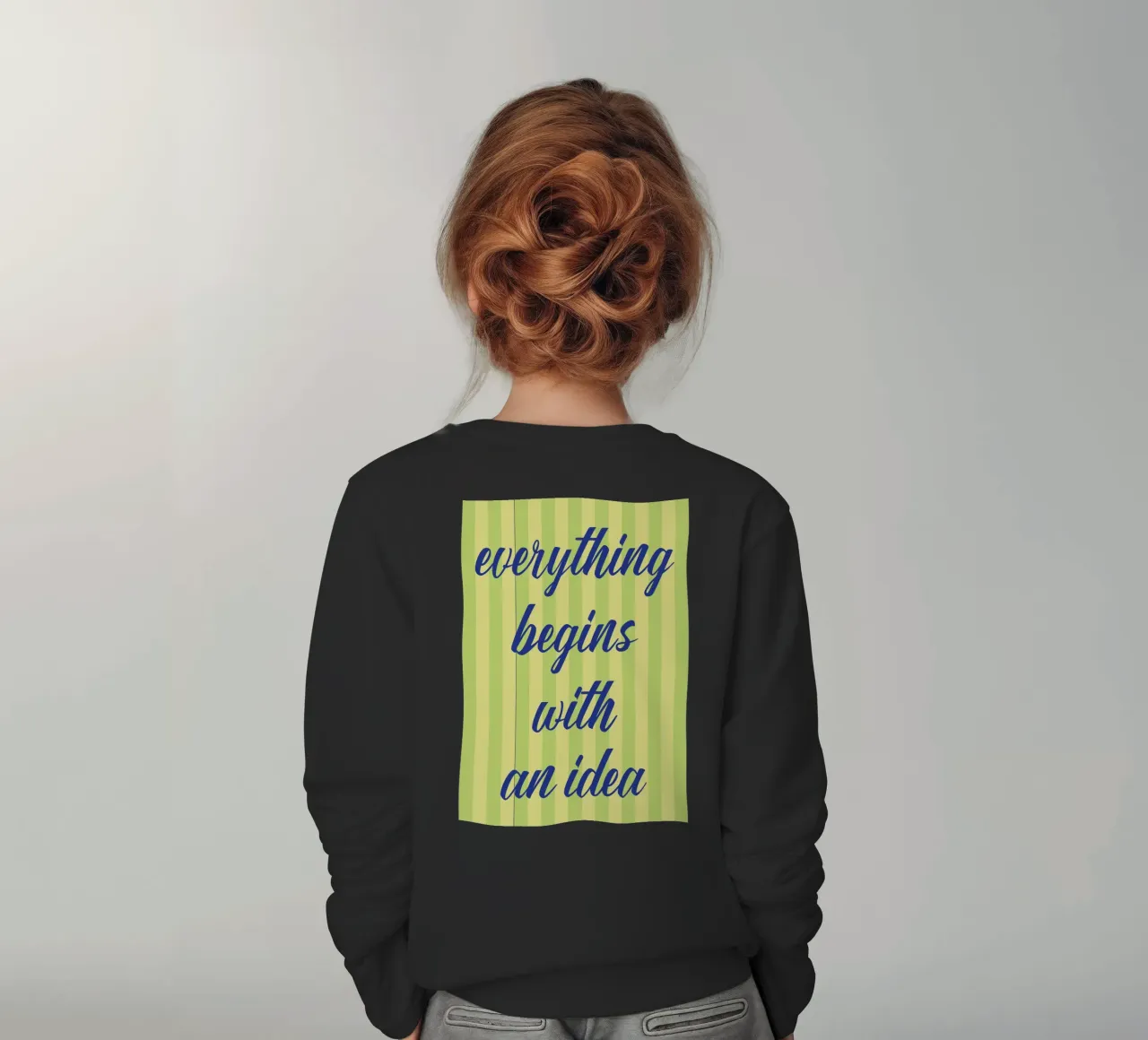 Tutto inizia con un'idea felpa bambino da the gendels