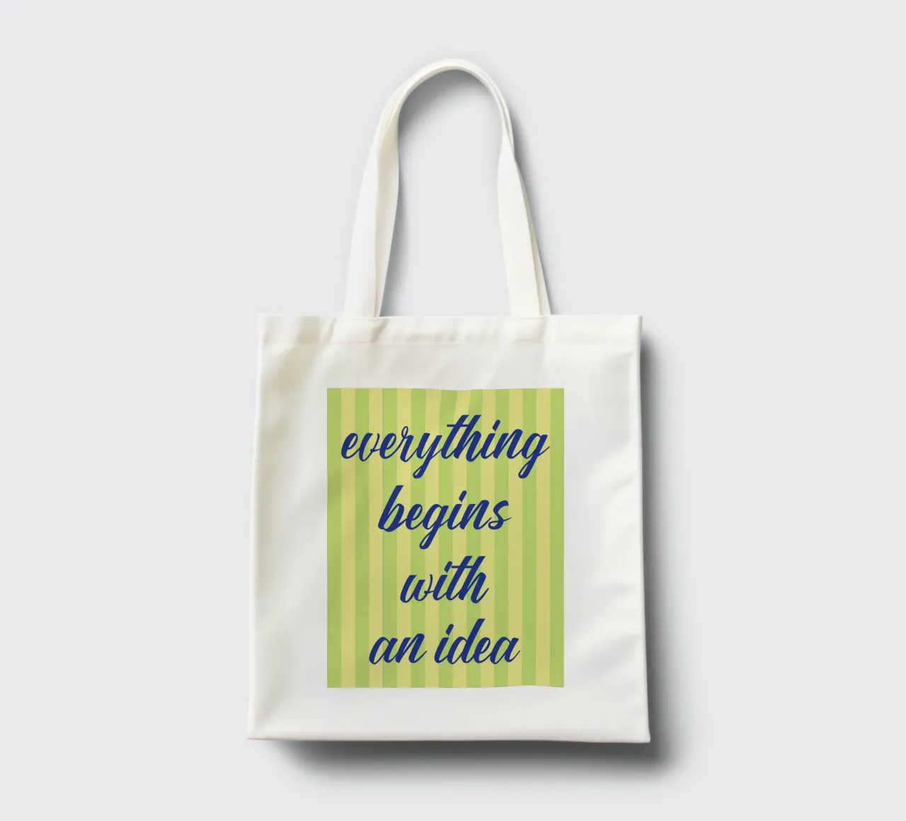 Tutto inizia con un'idea borsa in juta da the gendels